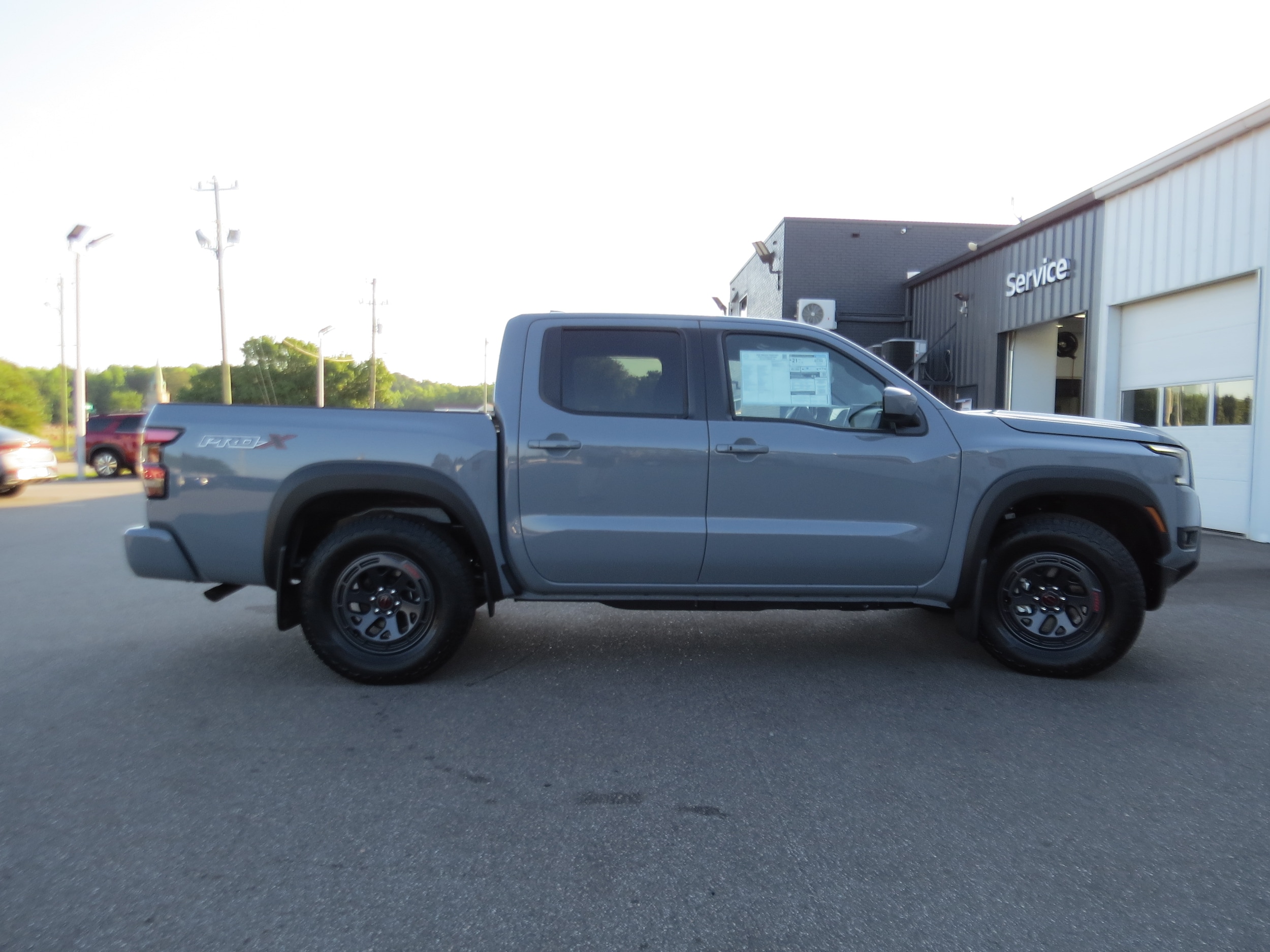 2026 Nissan Frontier PRO-X Boulder Gray Pearl at Griffin Nissan