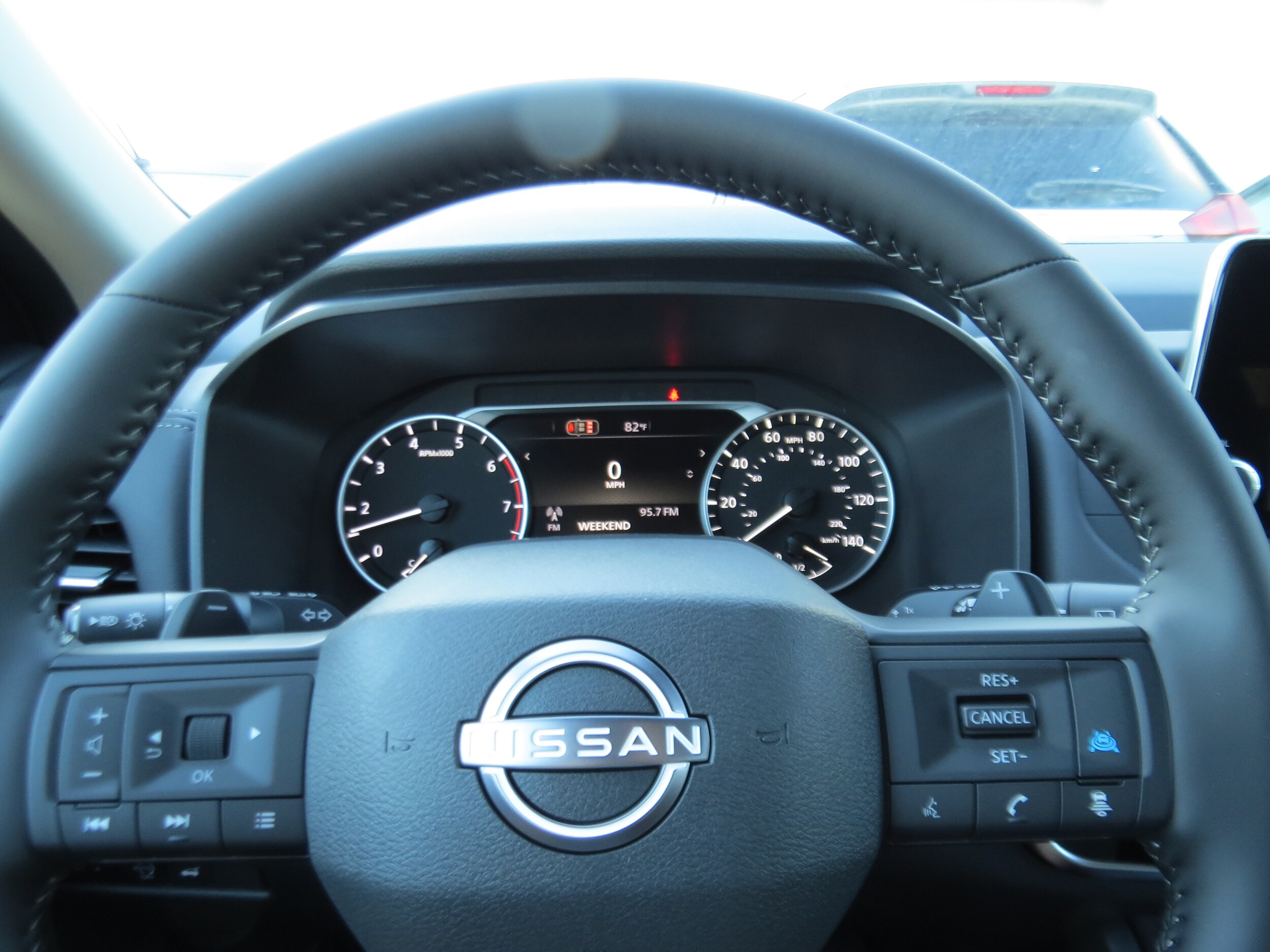 2026 Nissan Rogue SV Everest White Pearl Tricoat at Griffin Nissan