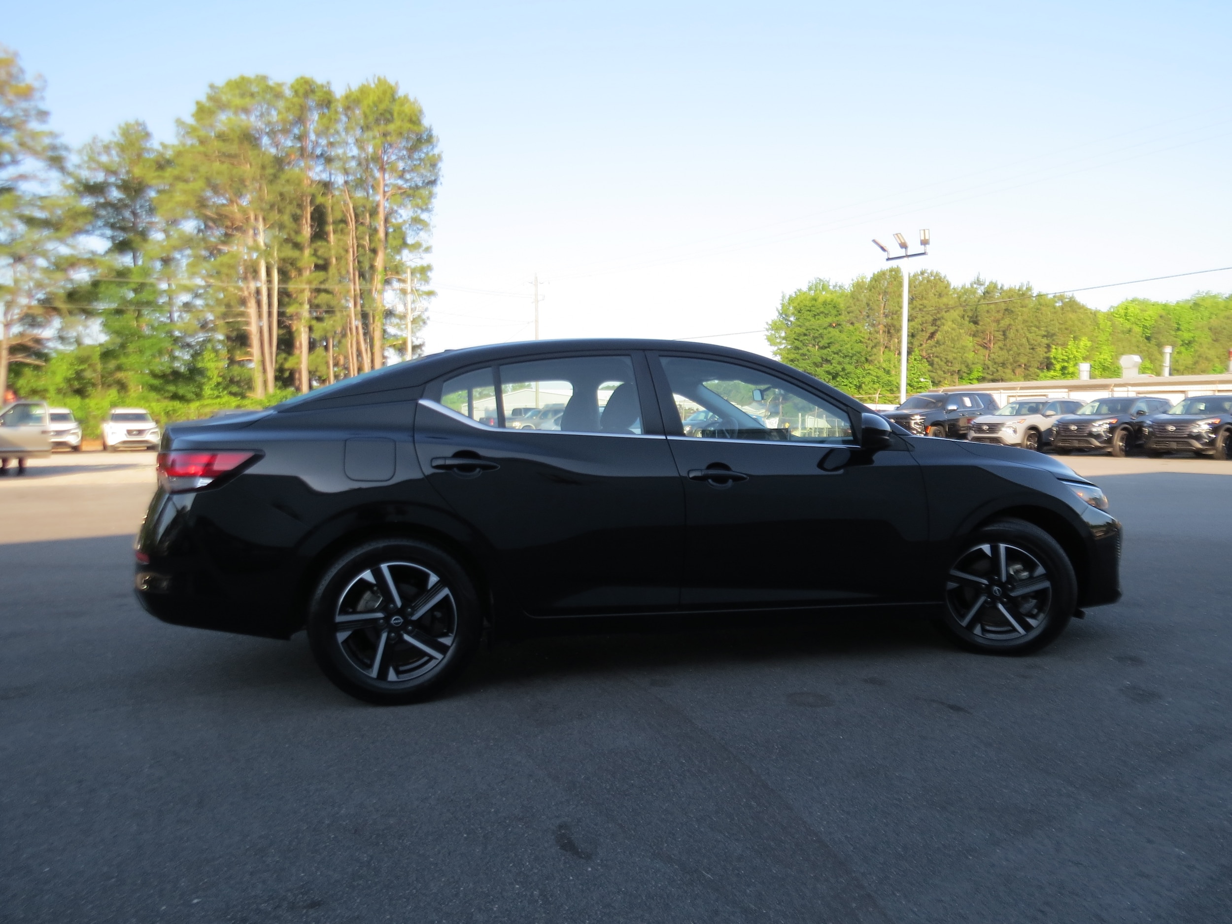 2025 Nissan Sentra SV Super Black at Griffin CDJR