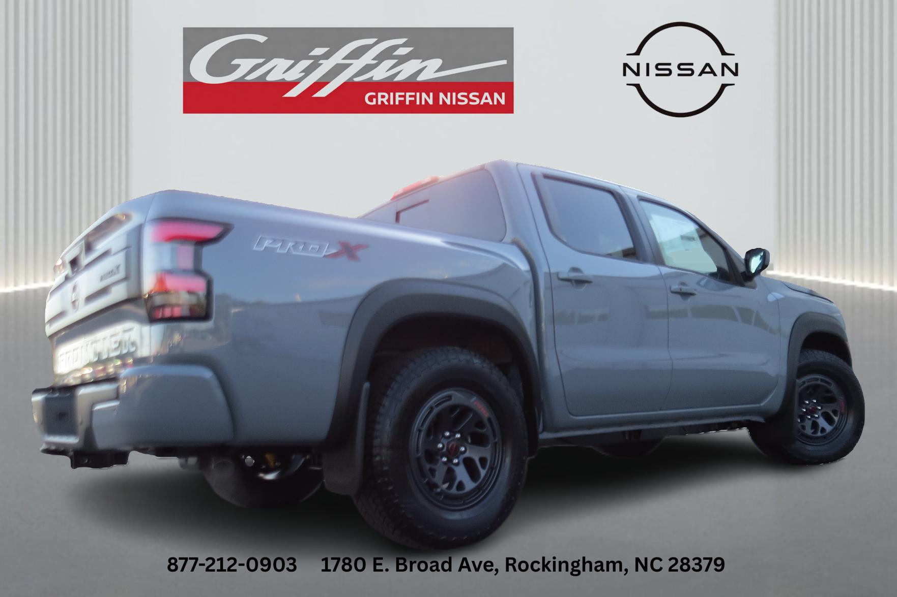 2026 Nissan Frontier PRO-X Boulder Gray Pearl at Griffin Nissan