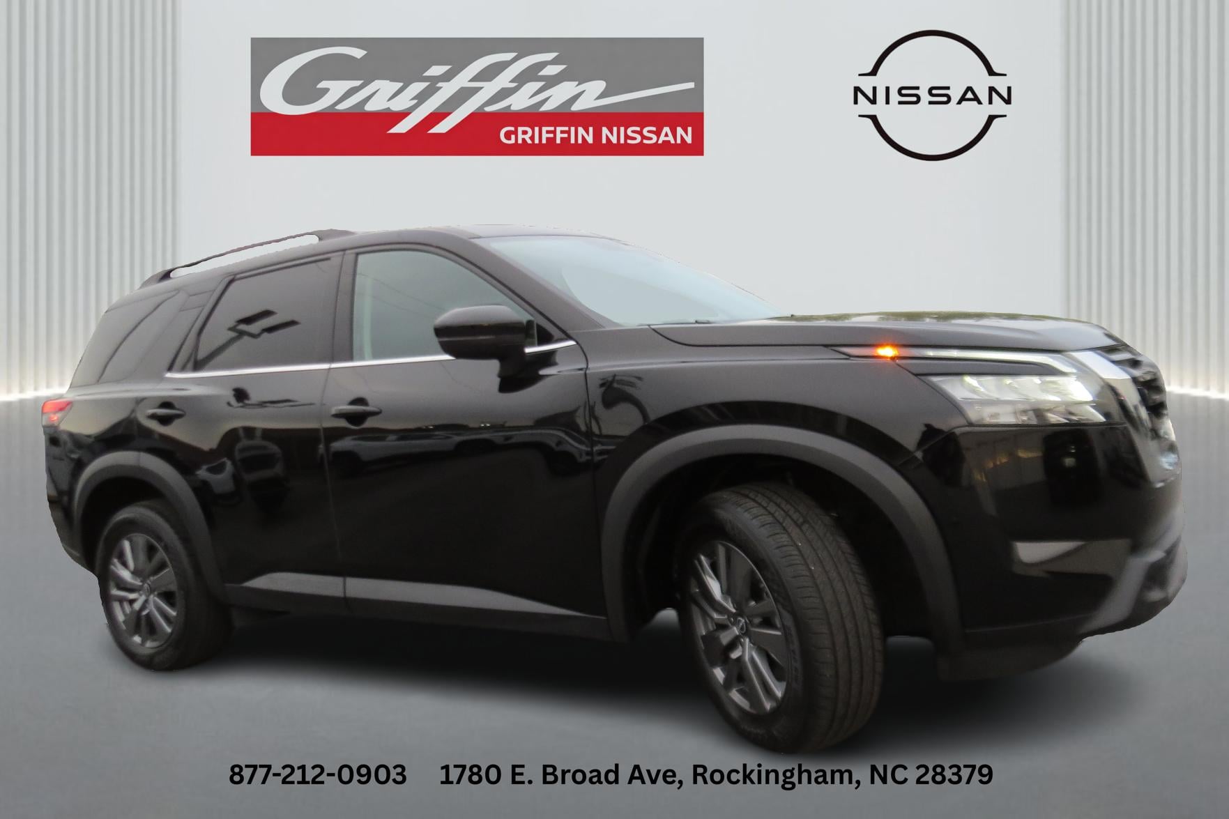 2025 Nissan Pathfinder SV Super Black at Griffin Nissan