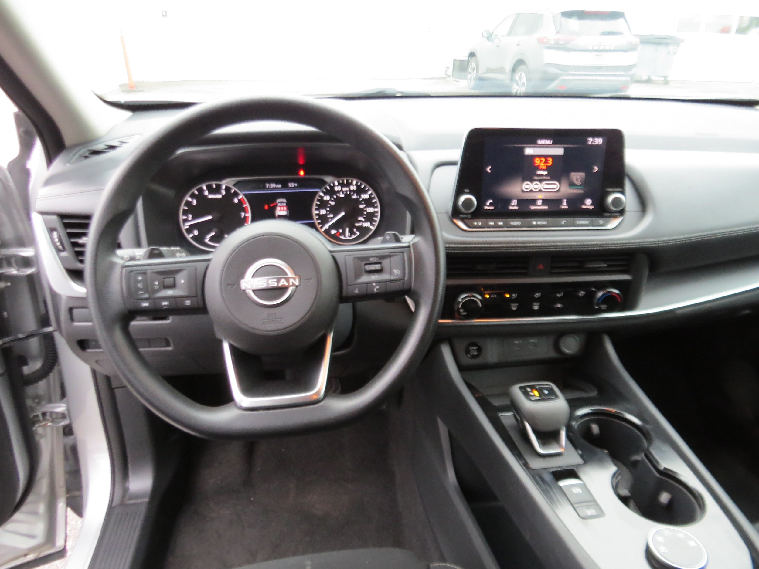 2024 Nissan Rogue S Brilliant Silver Metallic at Griffin Nissan