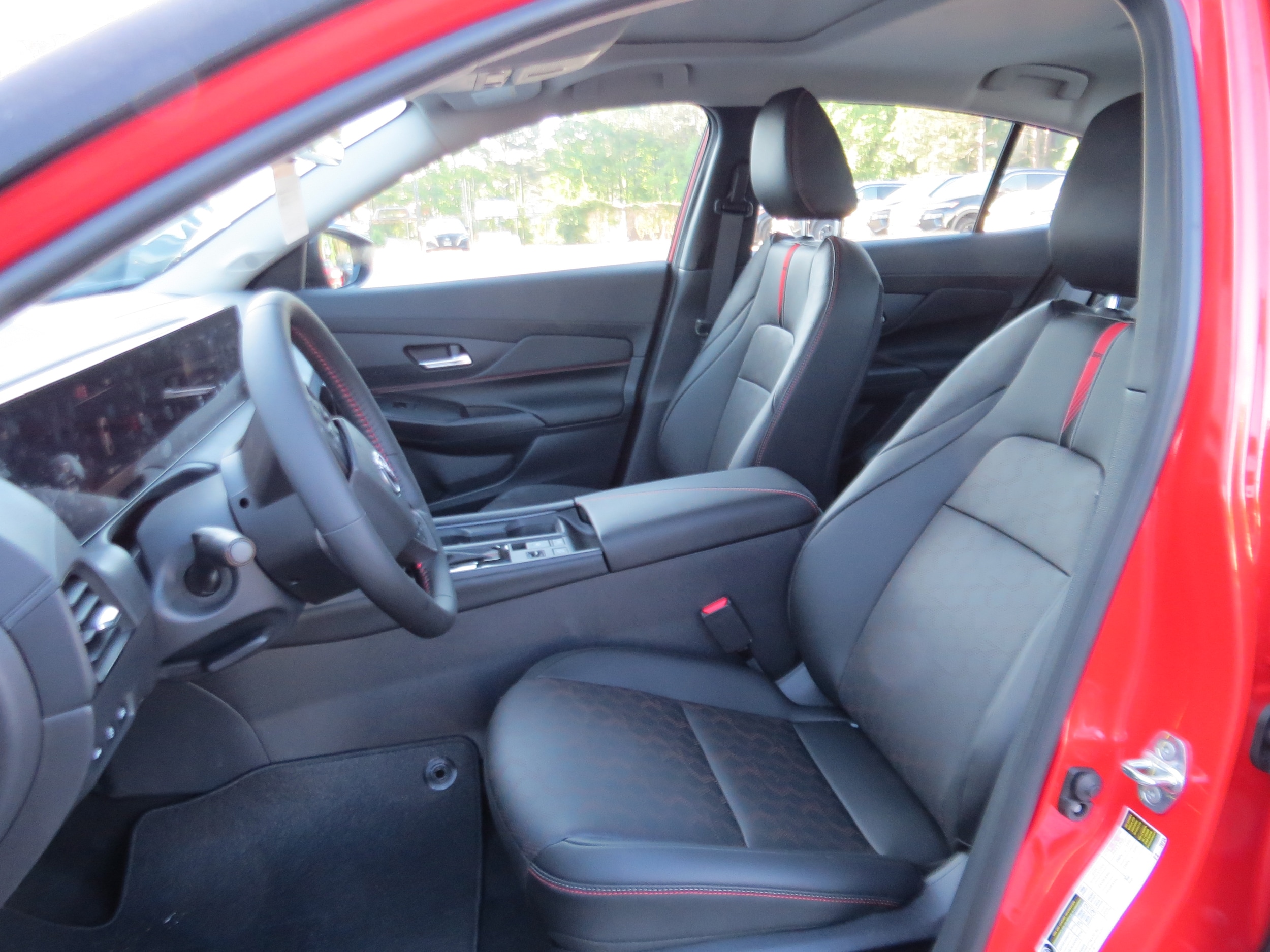 2026 Nissan Sentra SR Energetic Ember/Super Black at Griffin Nissan