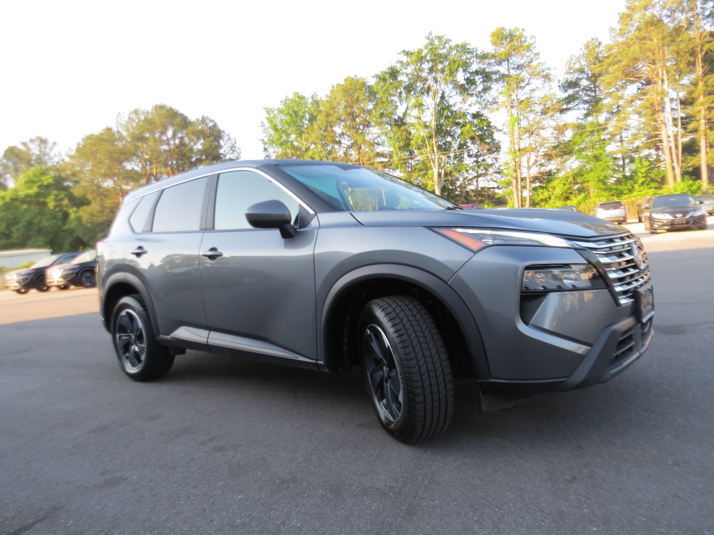 2024 Nissan Rogue SV Gun Metallic at Griffin Nissan