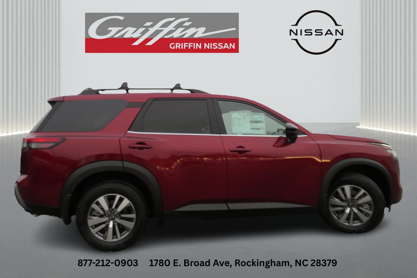 2026 Nissan Pathfinder SL Scarlet Ember Tintcoat at Griffin Nissan