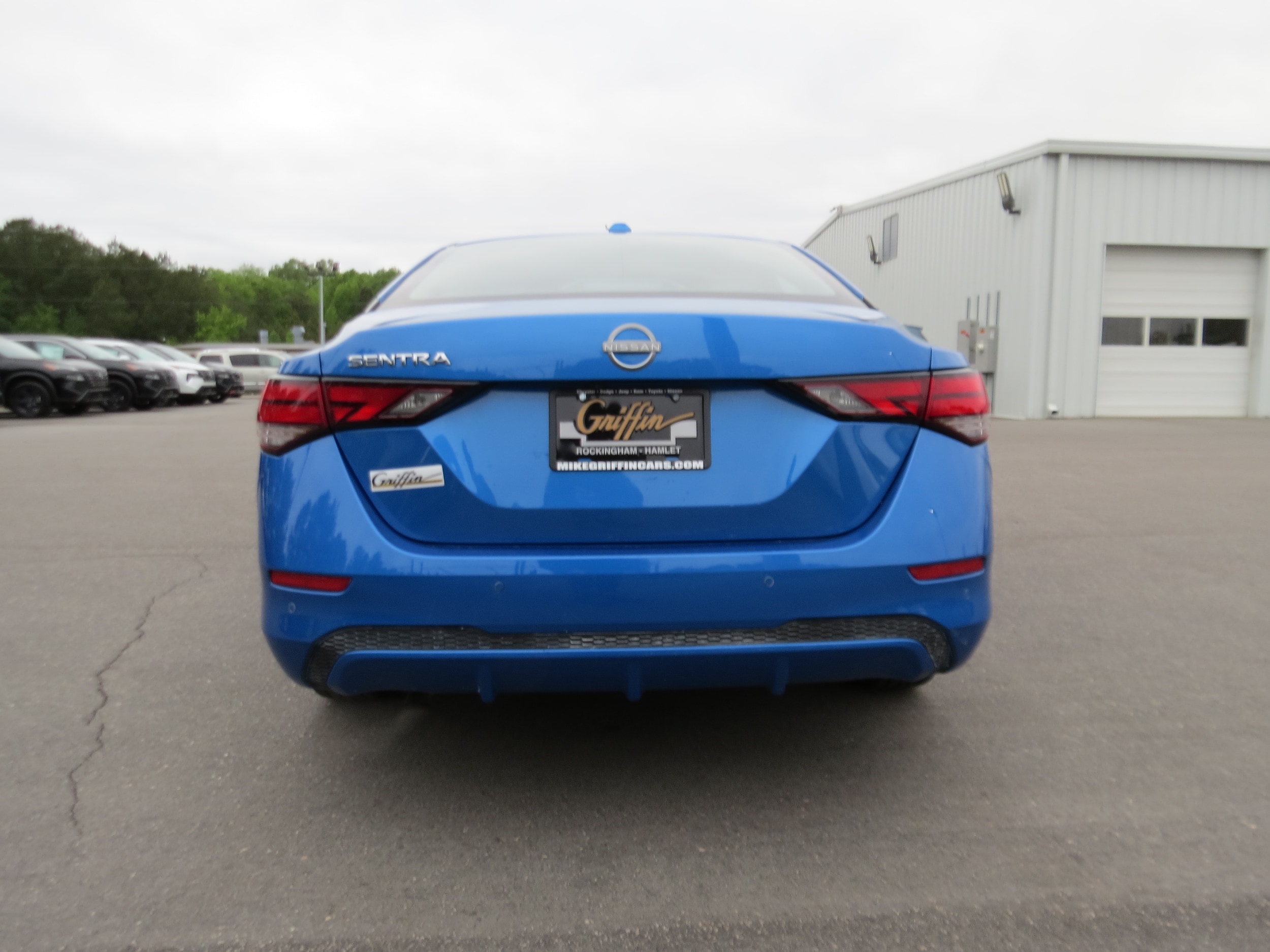 2025 Nissan Sentra SV Electric Blue Metallic at Griffin CDJR