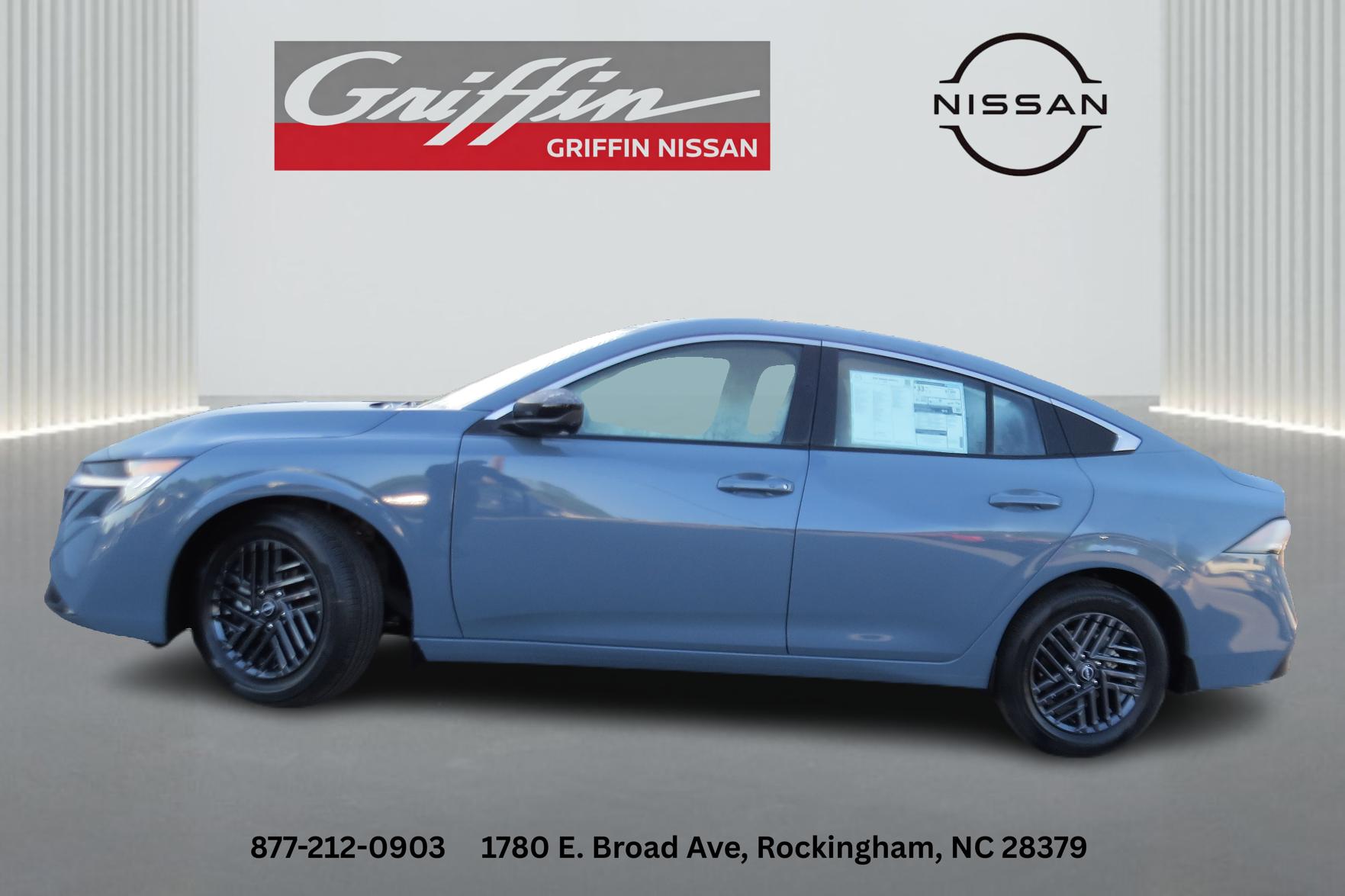 2026 Nissan Sentra SV Atlantic Gray at Burns Honda