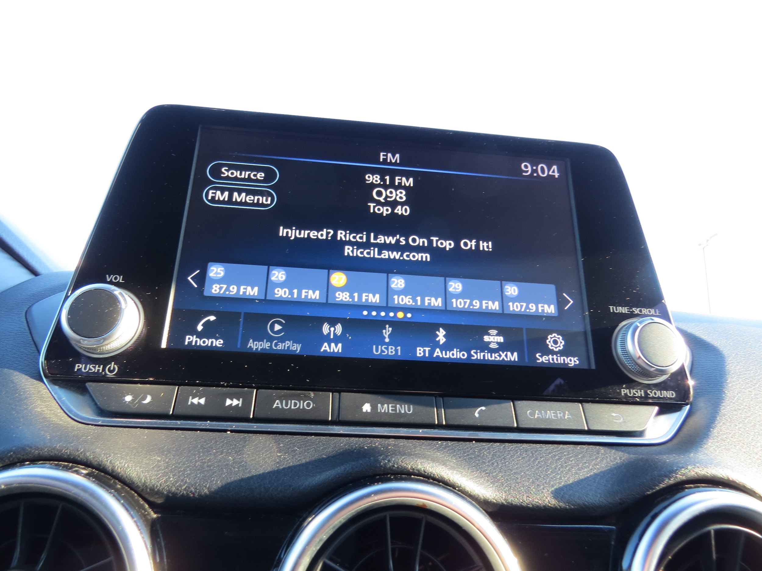 2024 Nissan Sentra SV Electric Blue Metallic at Griffin Nissan