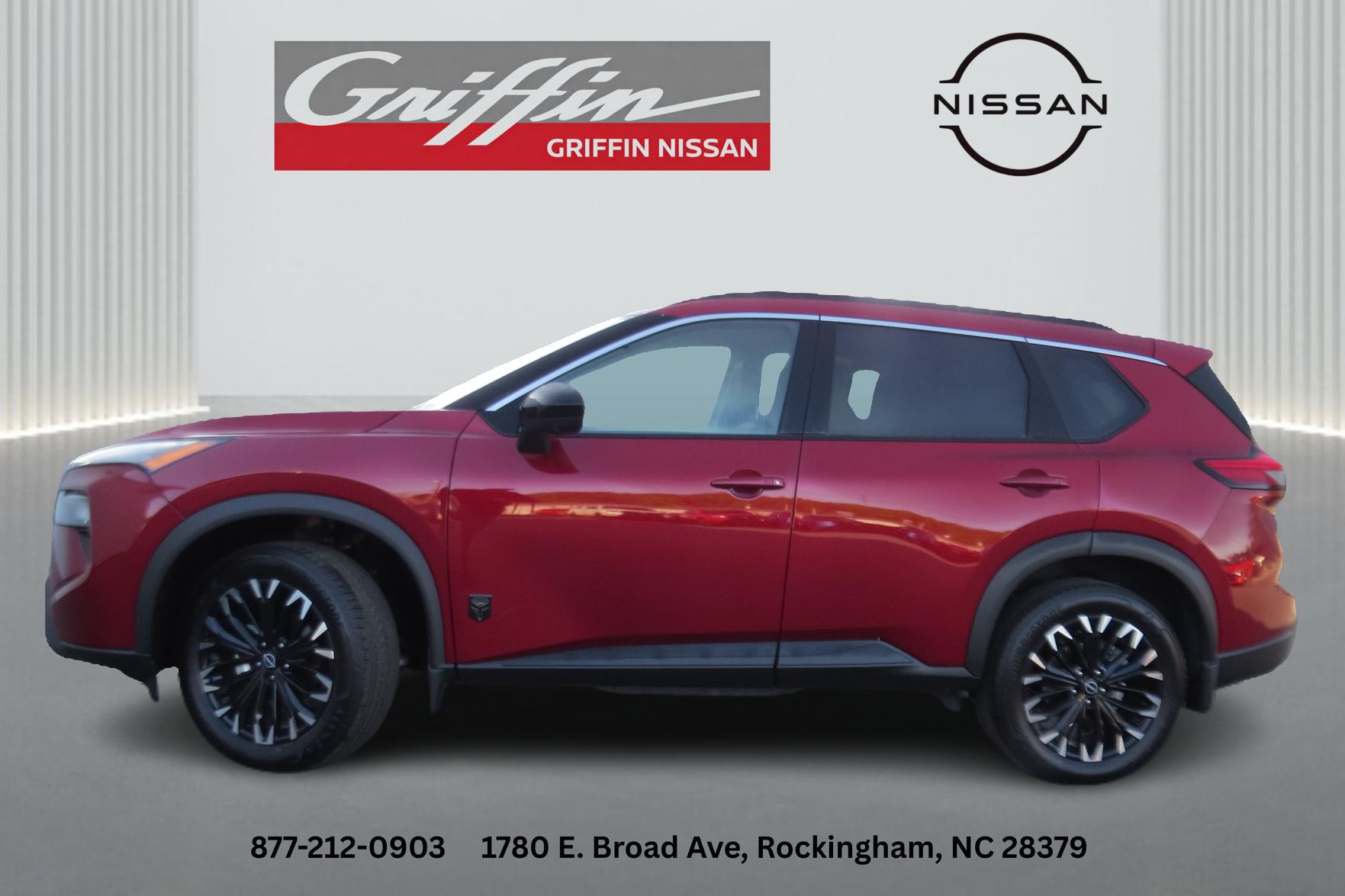 2026 Nissan Rogue Dark Armor Scarlet Ember Tintcoat at Griffin Nissan