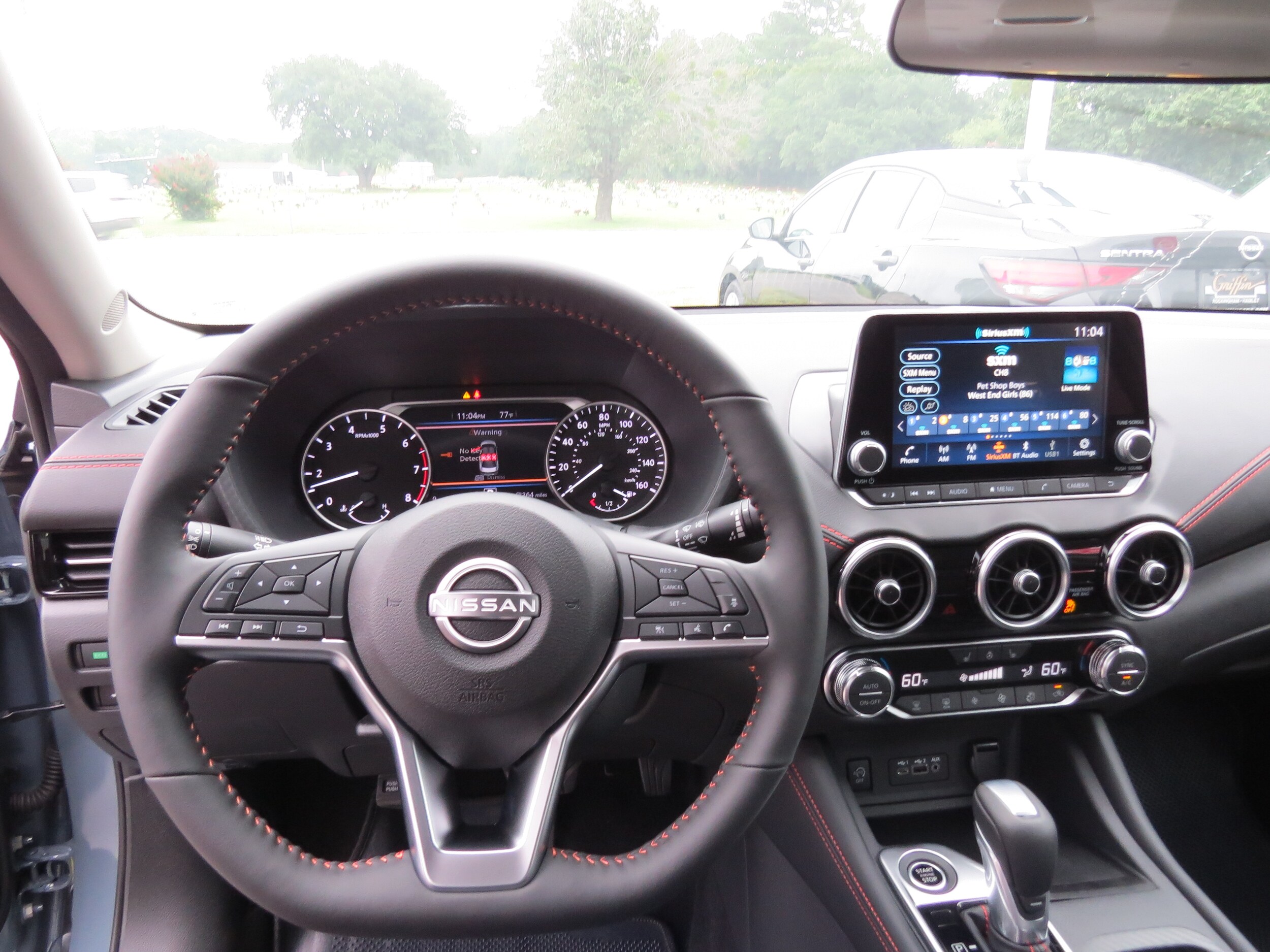 2025 Nissan Sentra SR Atlantic Gray/Super Black at Griffin Nissan