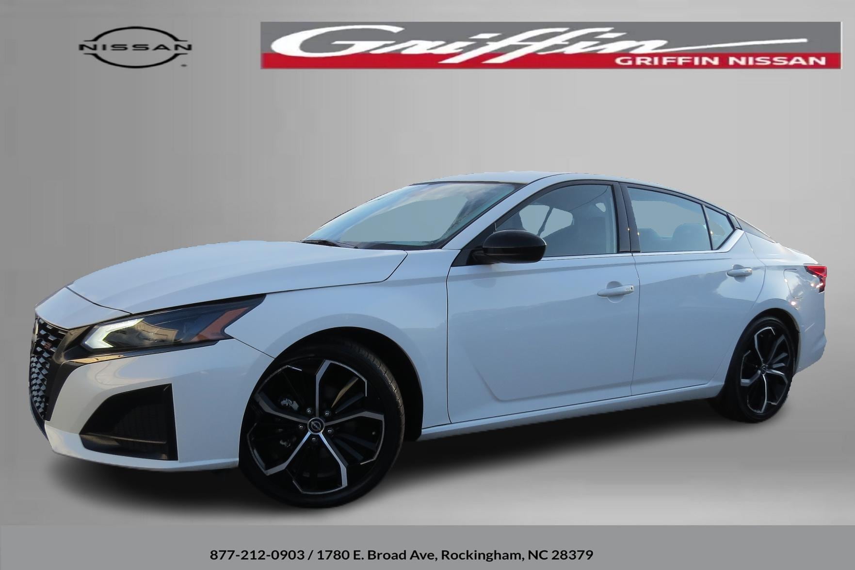 2024 Nissan Altima 2.5 SR Glacier White at Griffin Nissan