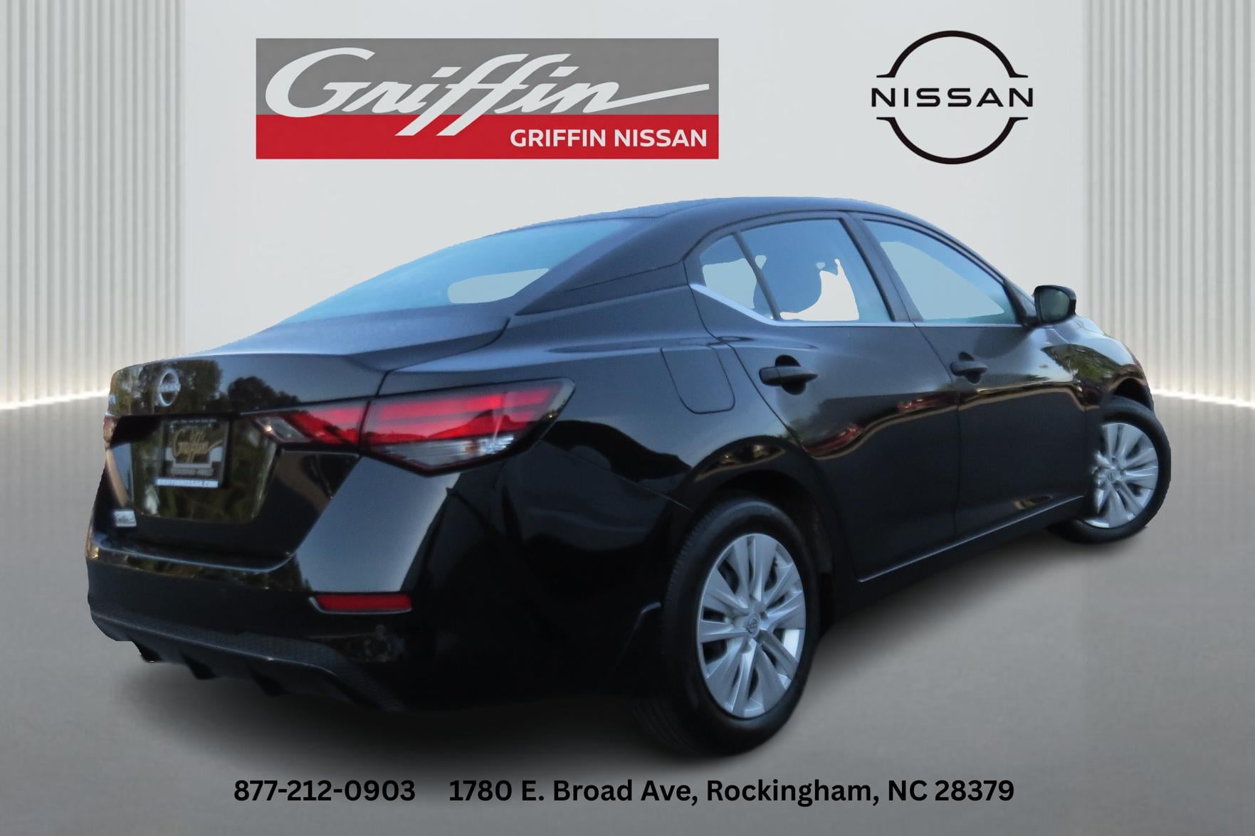 2025 Nissan Sentra S Super Black at Griffin CDJR