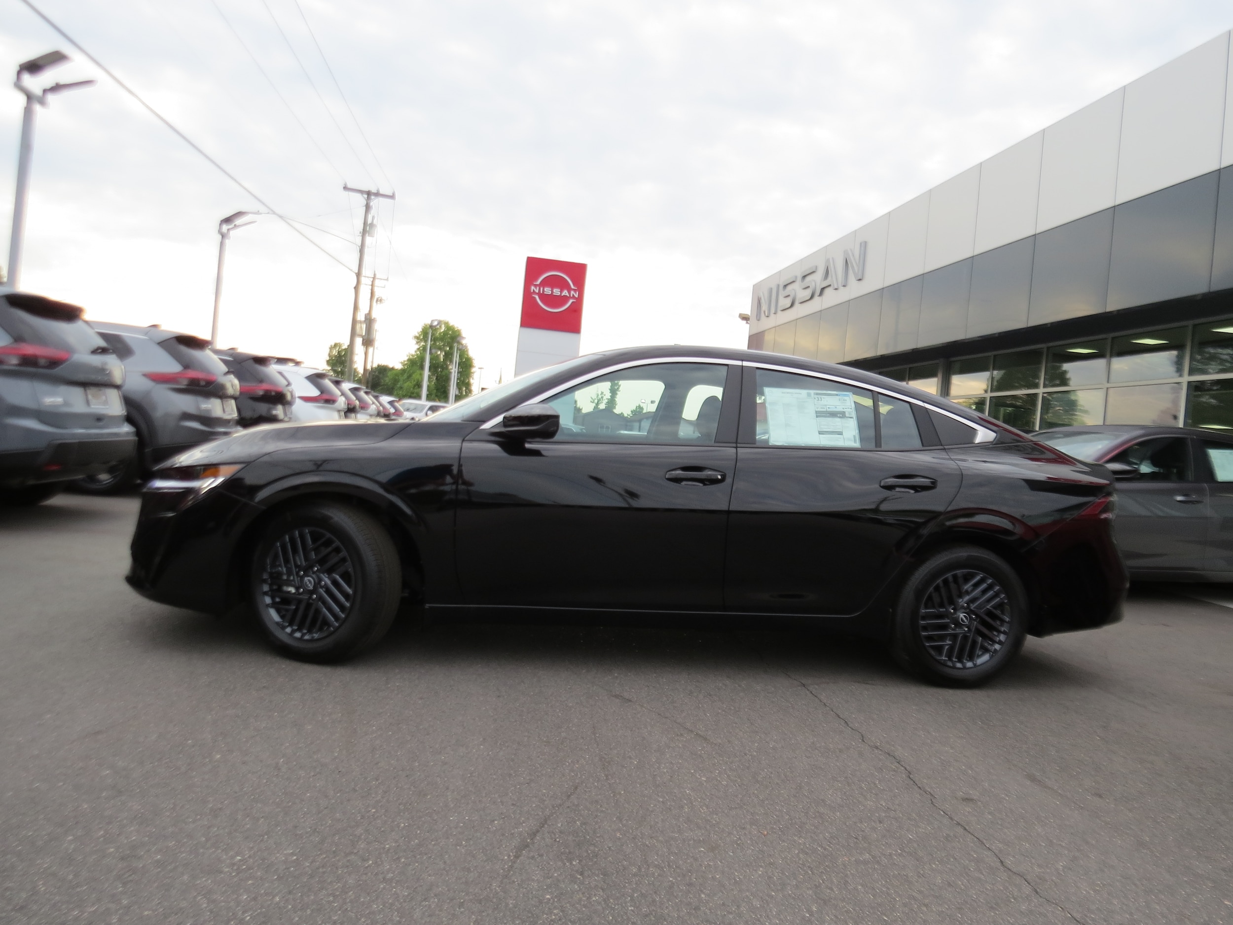 2026 Nissan Sentra SV Super Black at Burns Honda