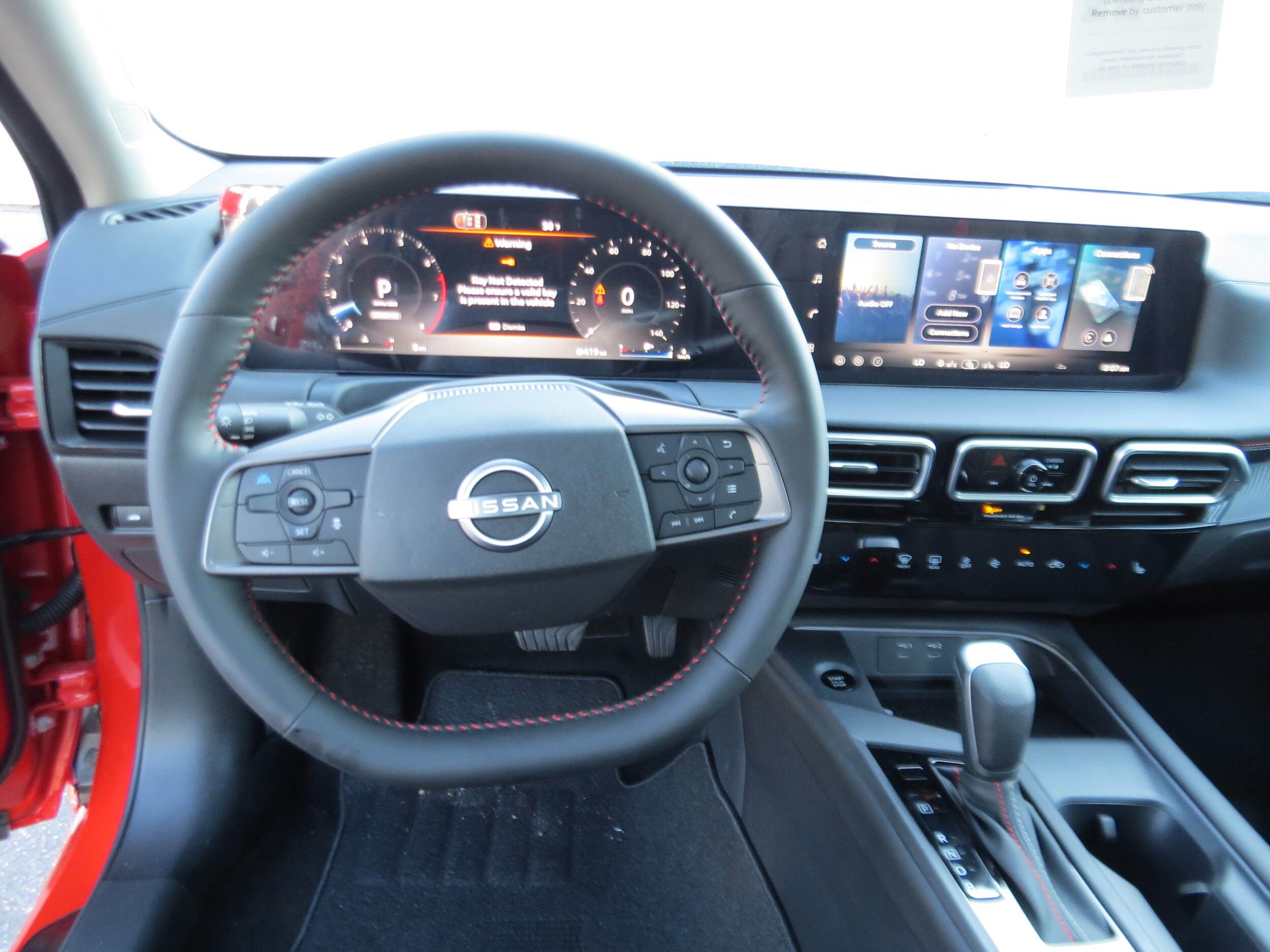 2026 Nissan Sentra SR Energetic Ember/Super Black at Griffin Nissan