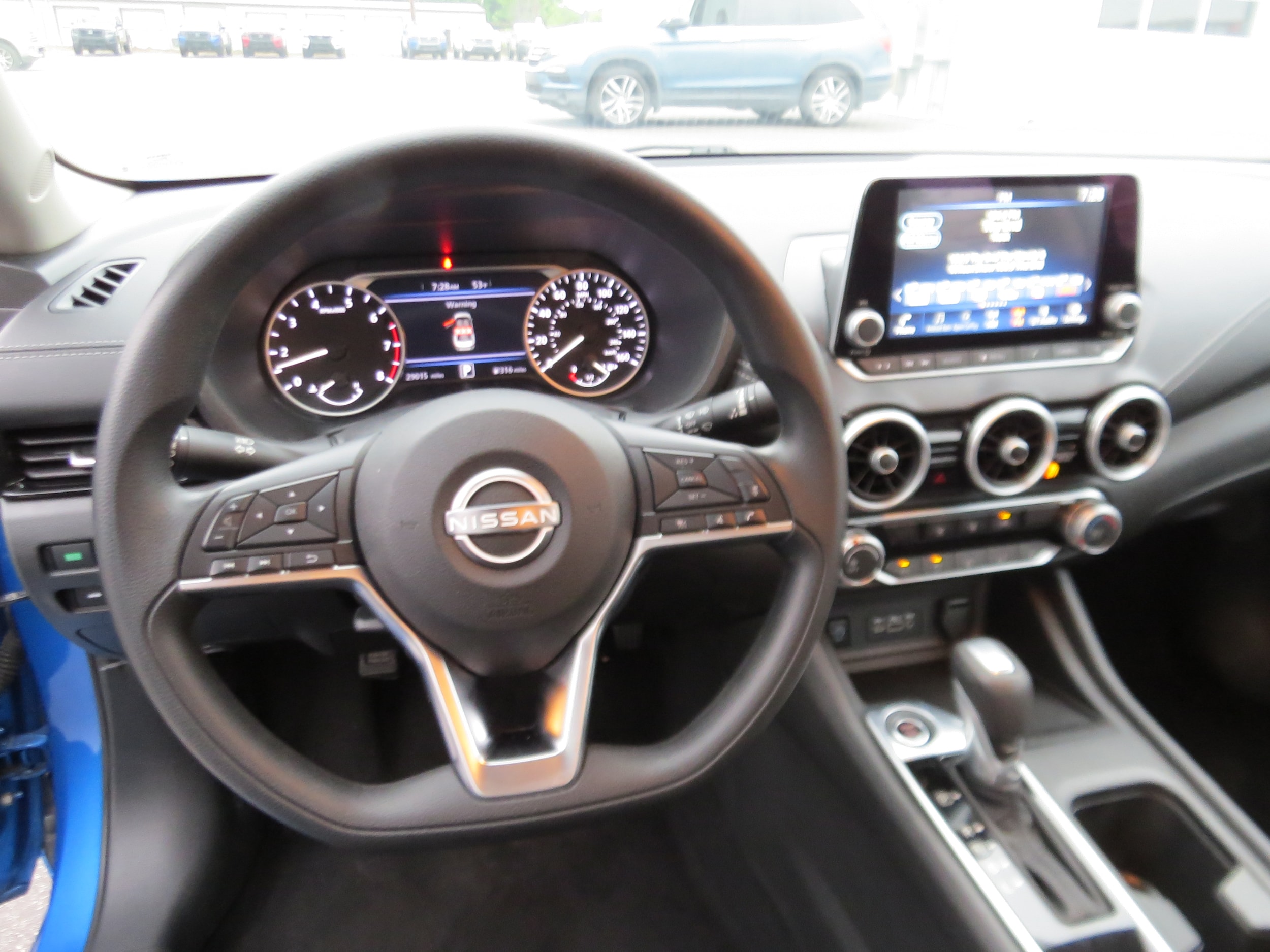 2025 Nissan Sentra SV Electric Blue Metallic at Griffin CDJR