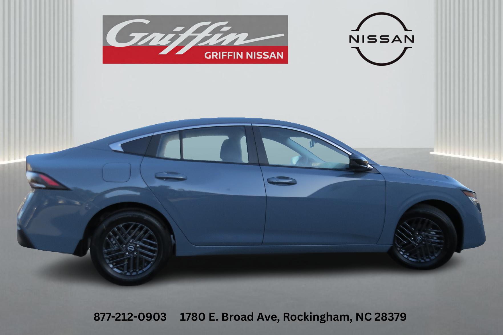 2026 Nissan Sentra SV Atlantic Gray at Burns Honda
