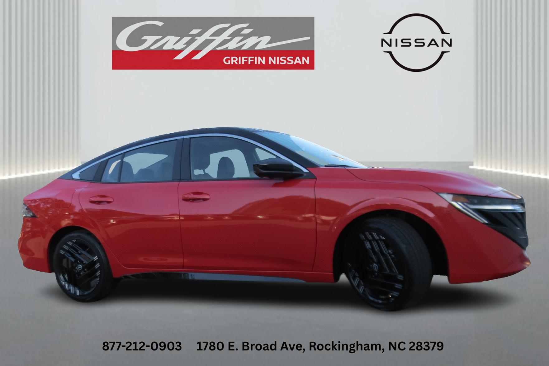 2026 Nissan Sentra SR Energetic Ember/Super Black at Griffin Nissan