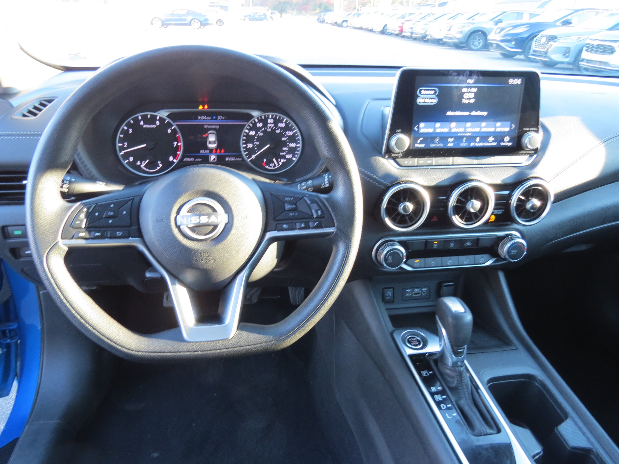 2024 Nissan Sentra SV Electric Blue Metallic at Griffin Nissan