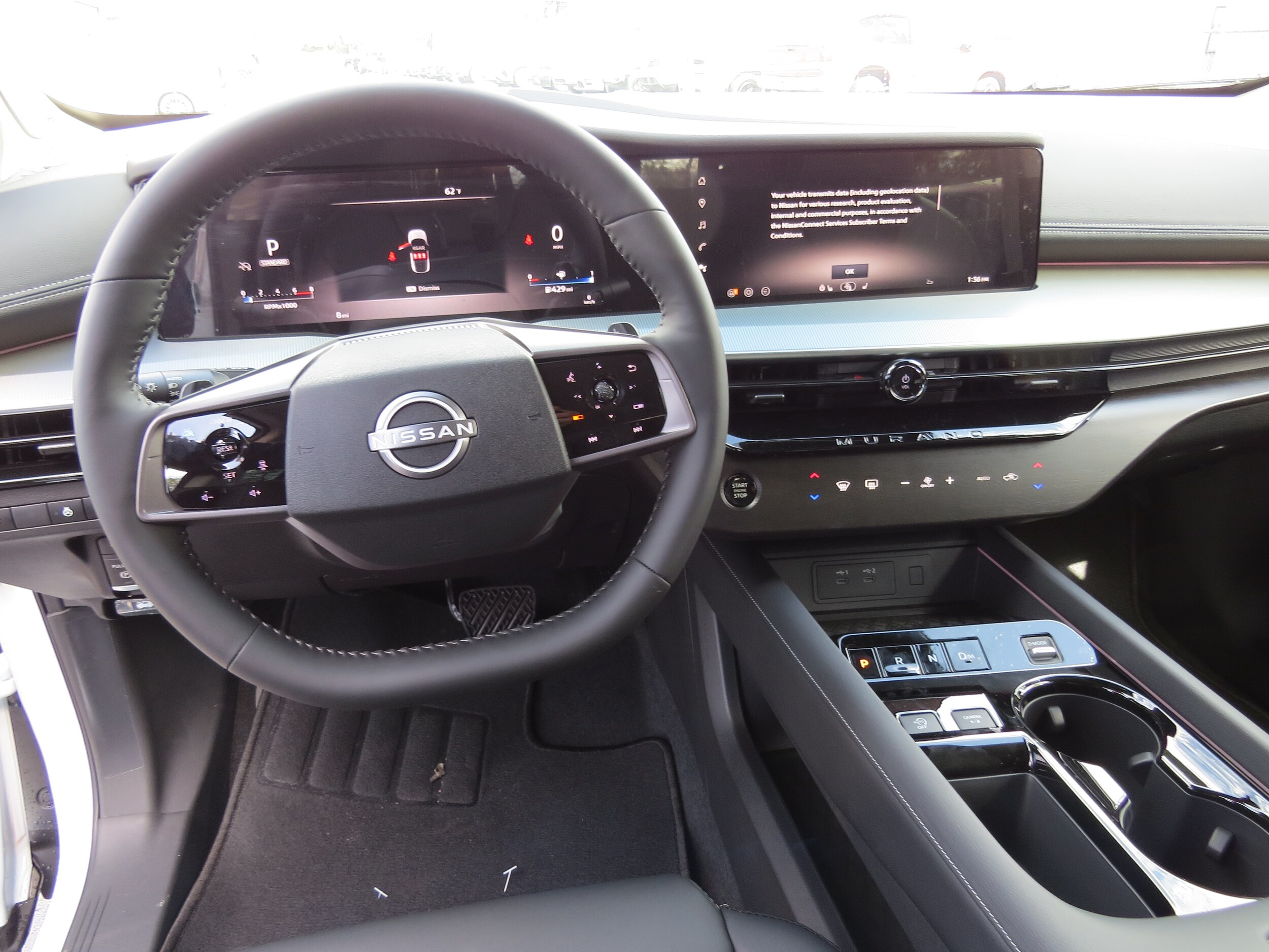 2025 Nissan Murano SL Everest White Pearl Tricoat at Griffin Nissan