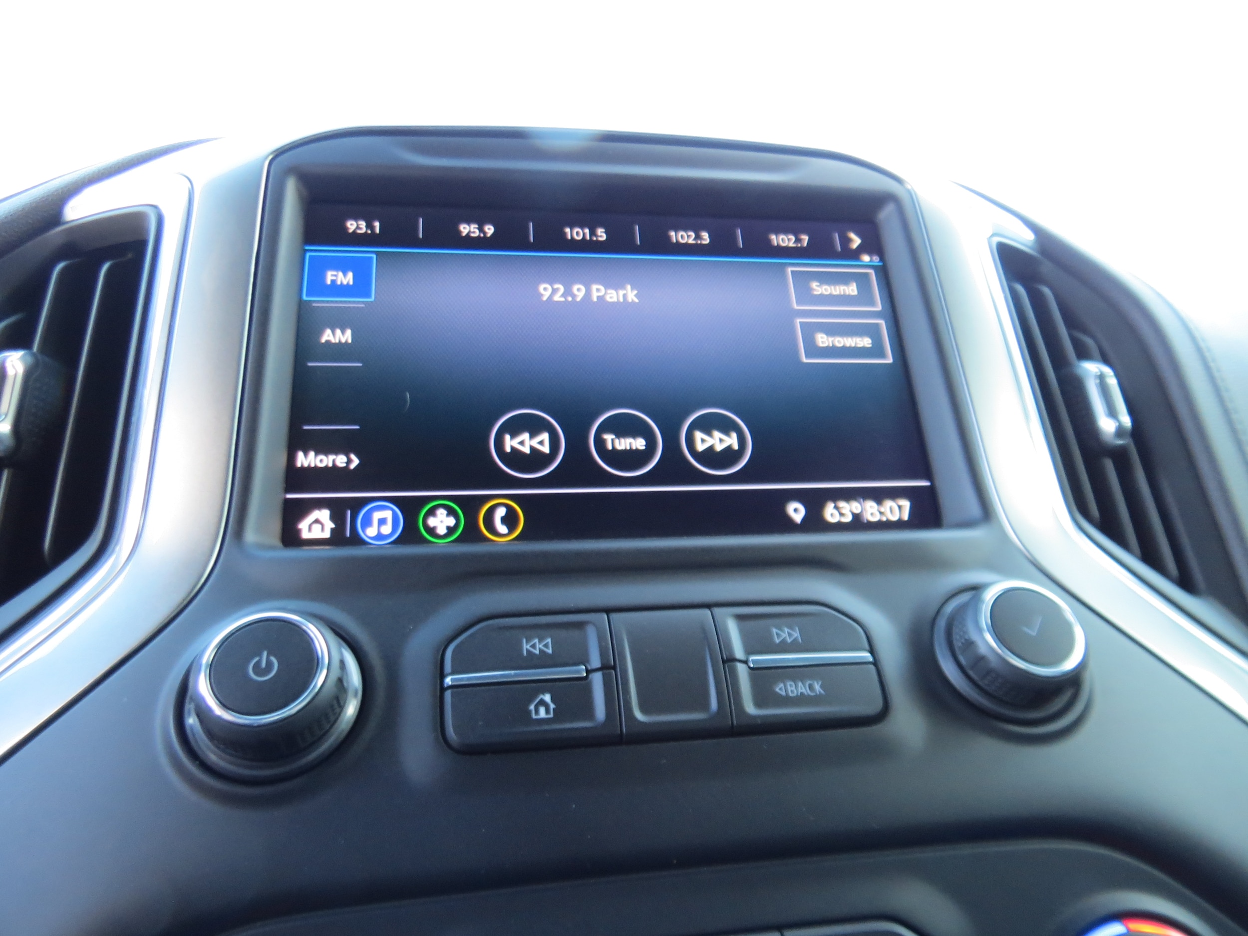 2020 Chevrolet Silverado 1500 RST Black at Griffin Nissan