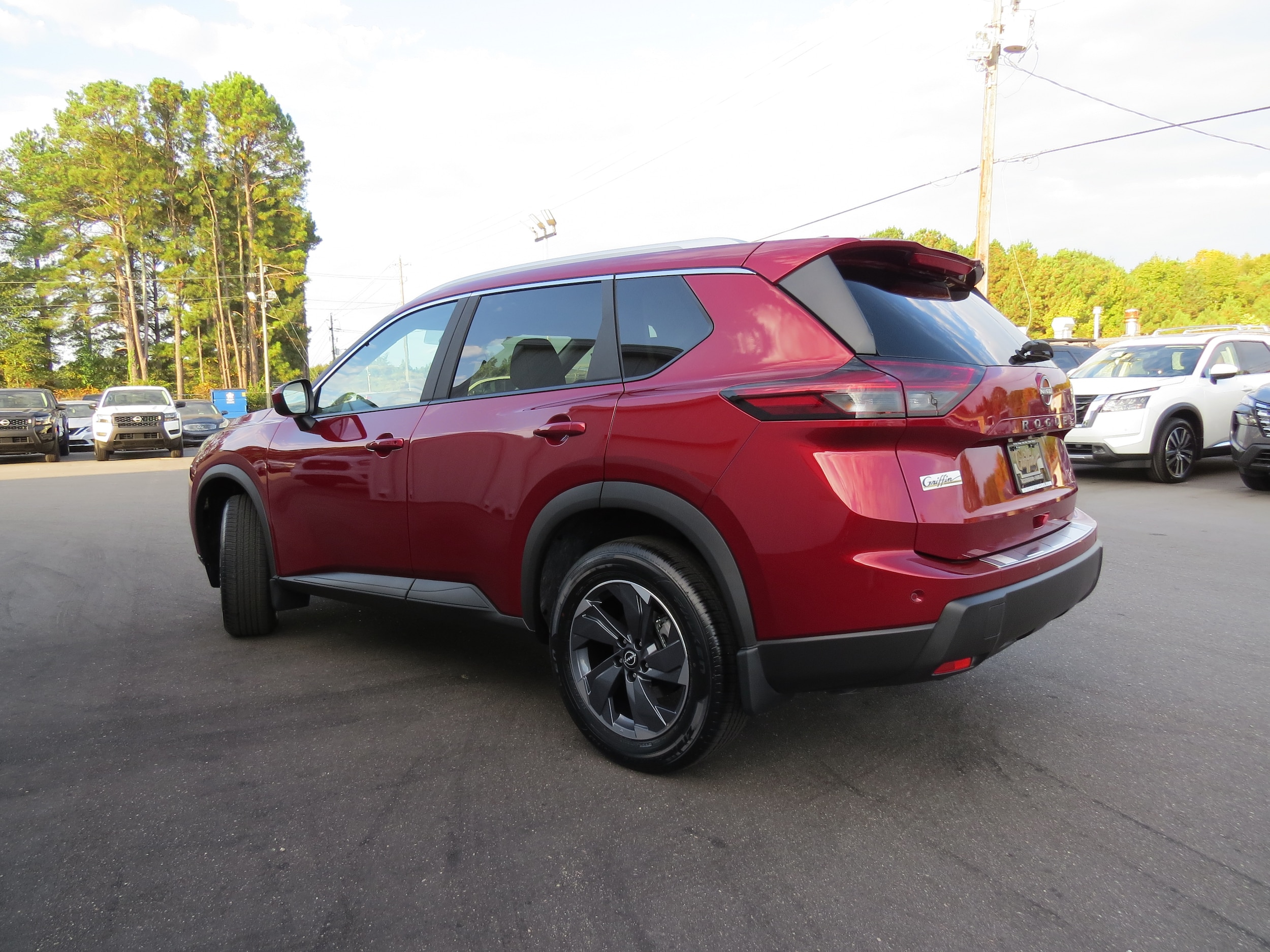 2026 Nissan Rogue SV Scarlet Ember Tintcoat at Griffin Nissan