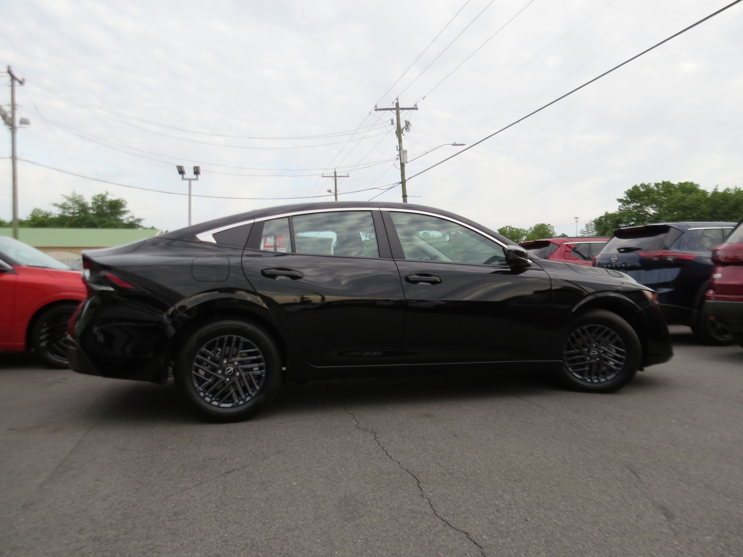 2026 Nissan Sentra SV Super Black at Burns Honda