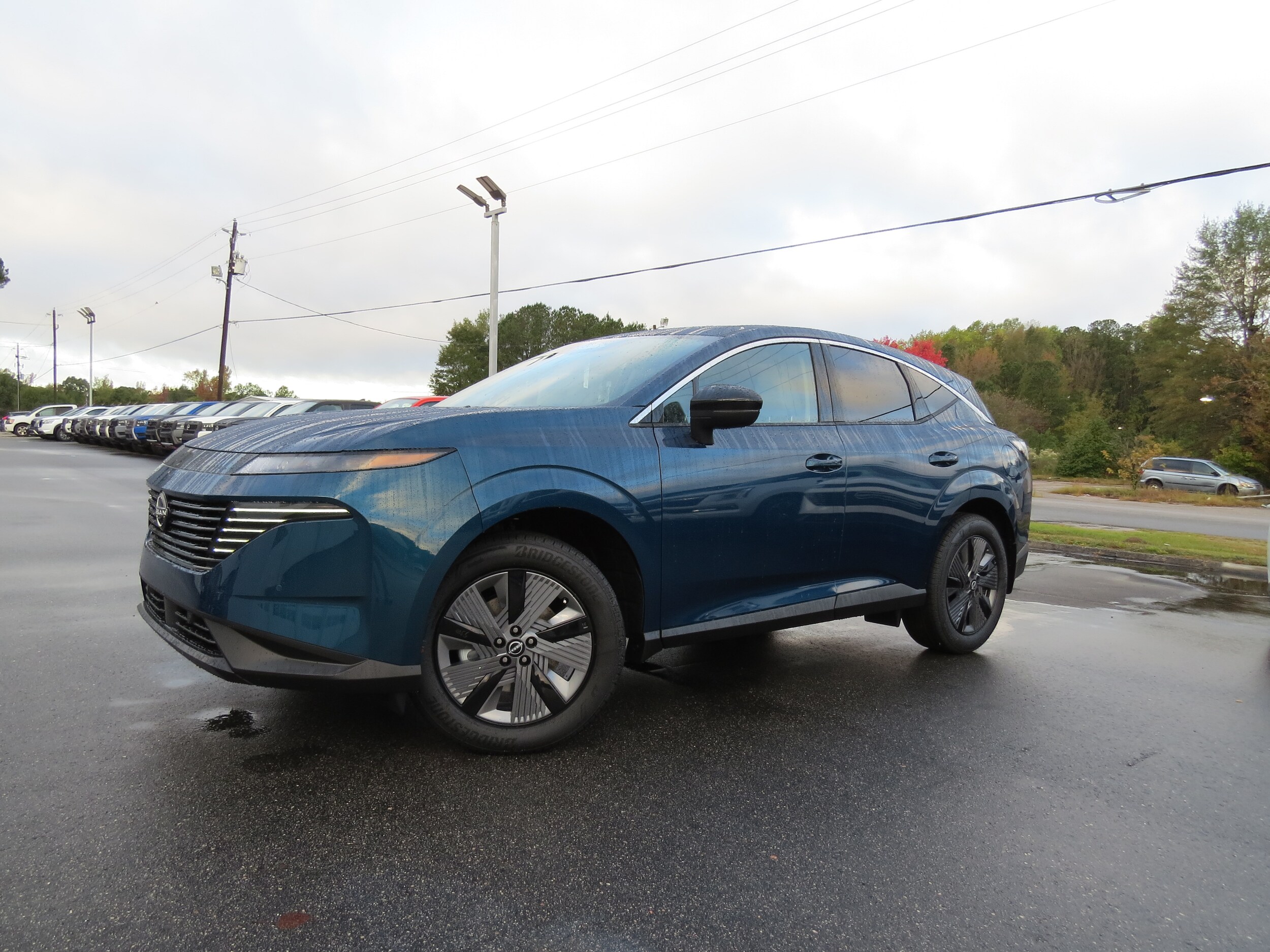 2026 Nissan Murano SL Aurora Blue Pearl at Griffin Nissan