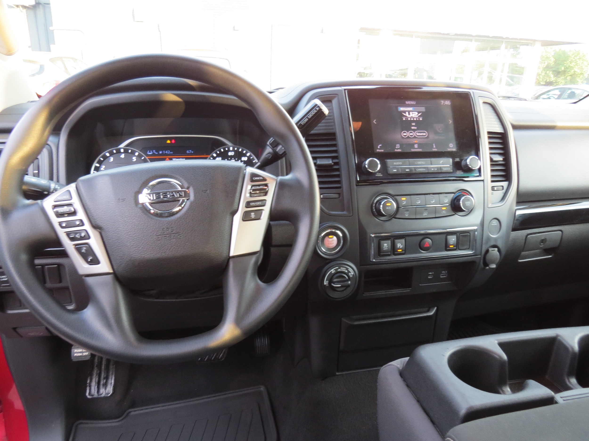 2022 Nissan Titan SV Red Alert at Griffin Nissan