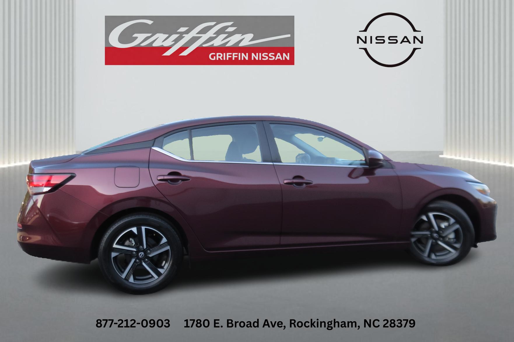 2025 Nissan Sentra SV Rosewood Metallic at Griffin CDJR