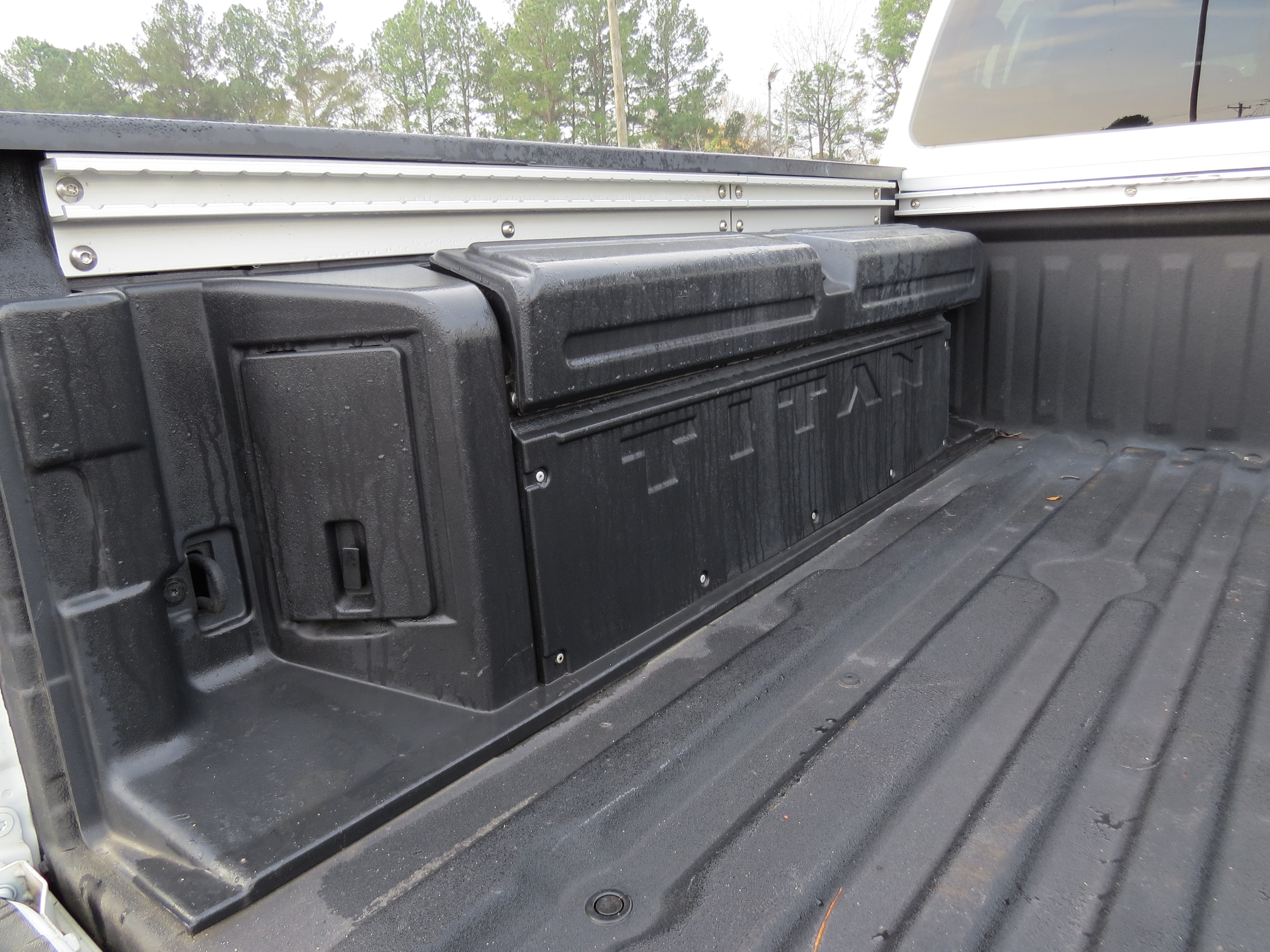 2022 Nissan Titan Platinum Reserve Pearl White at Griffin Nissan