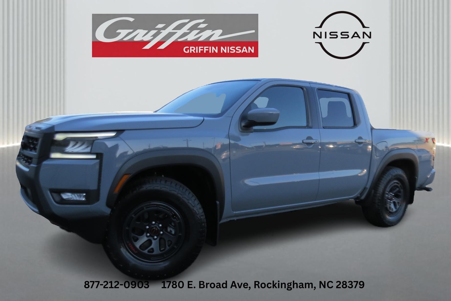 2026 Nissan Frontier PRO-X Boulder Gray Pearl at Griffin Nissan