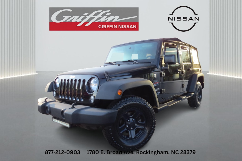 Used 2018 Jeep Wrangler JK Unlimited Sport Convertible