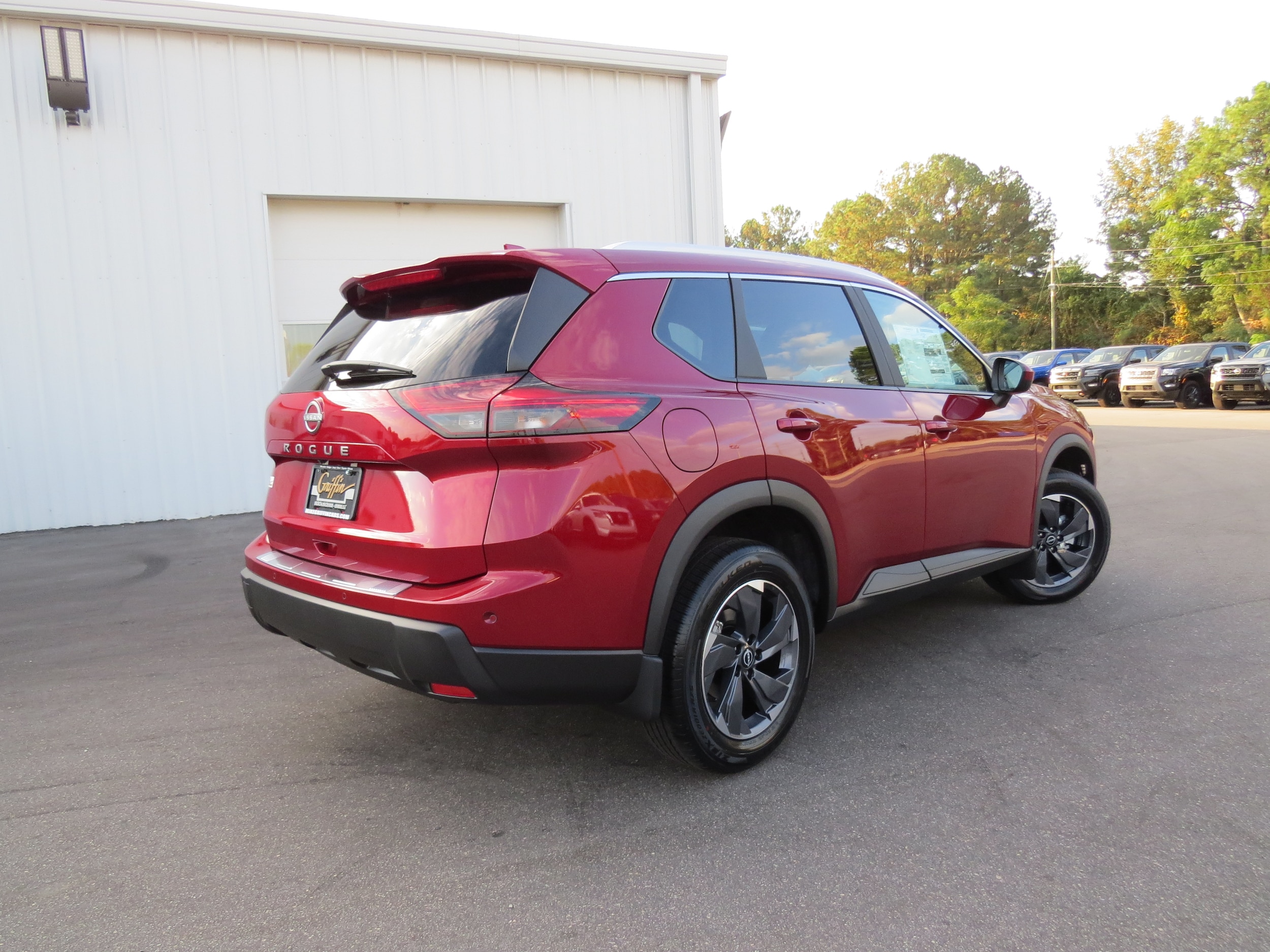 2026 Nissan Rogue SV Scarlet Ember Tintcoat at Griffin Nissan