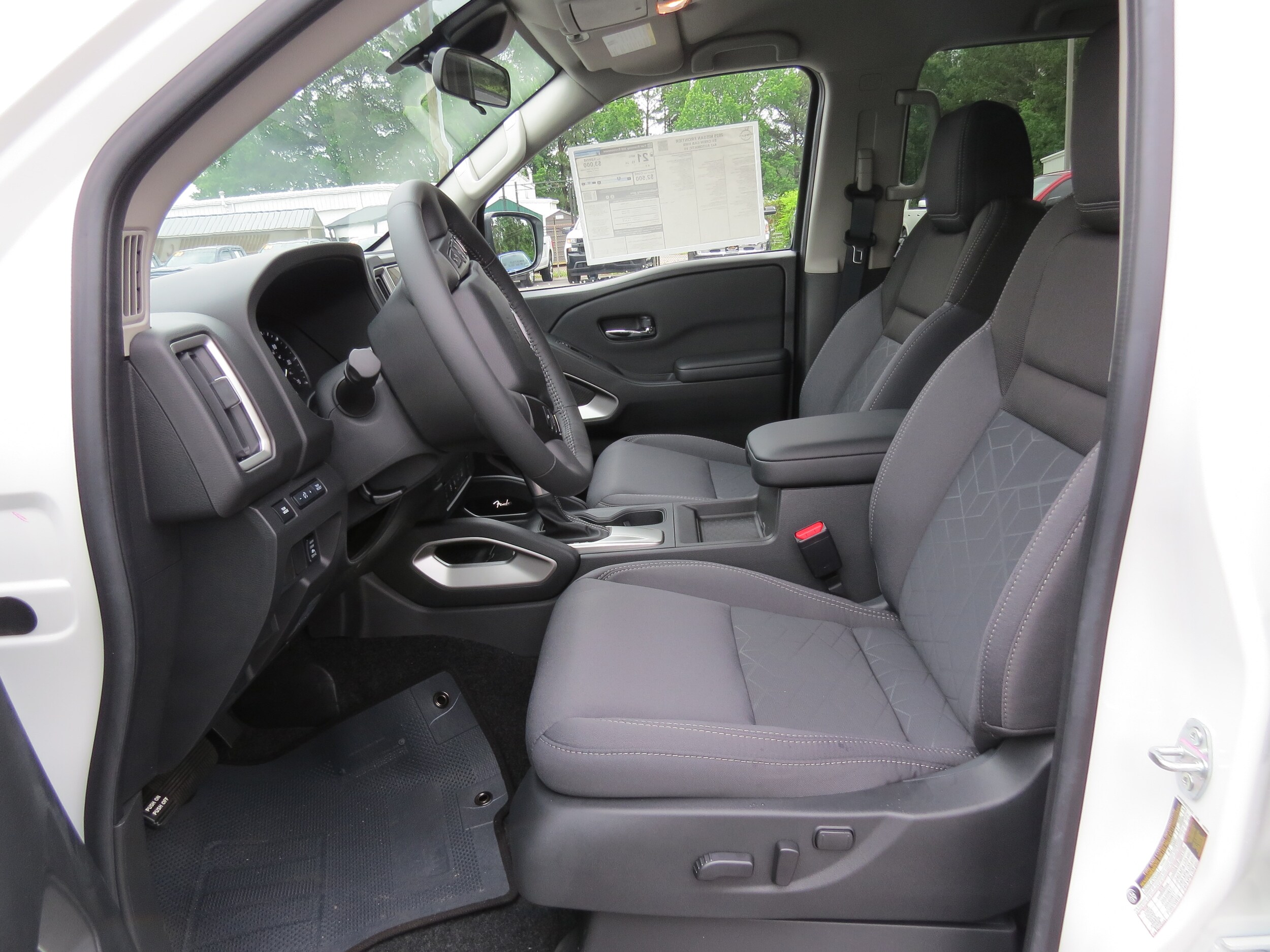 2025 Nissan Frontier SV Glacier White at Griffin Nissan