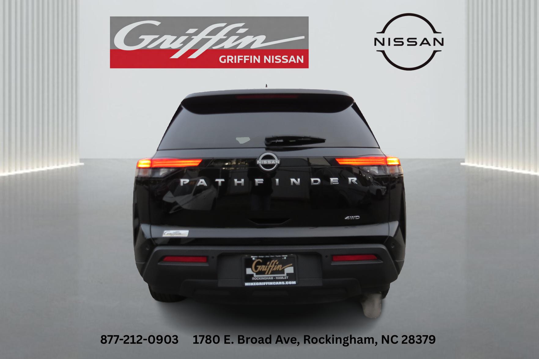 2025 Nissan Pathfinder SV Super Black at Griffin Nissan