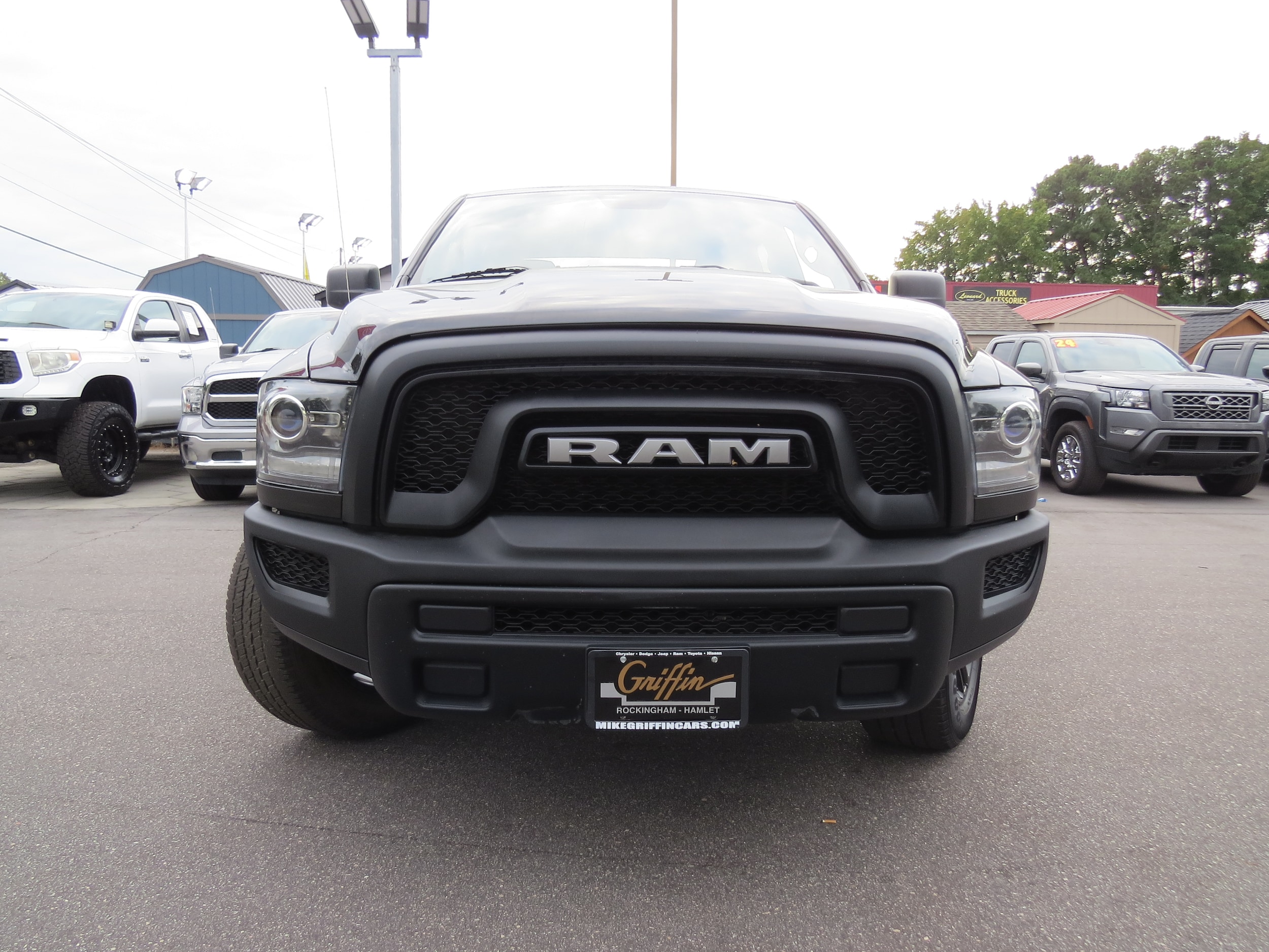 2024 Ram 1500 Classic Warlock Diamond Black Crystal Pearlcoat at Griffin Nissan