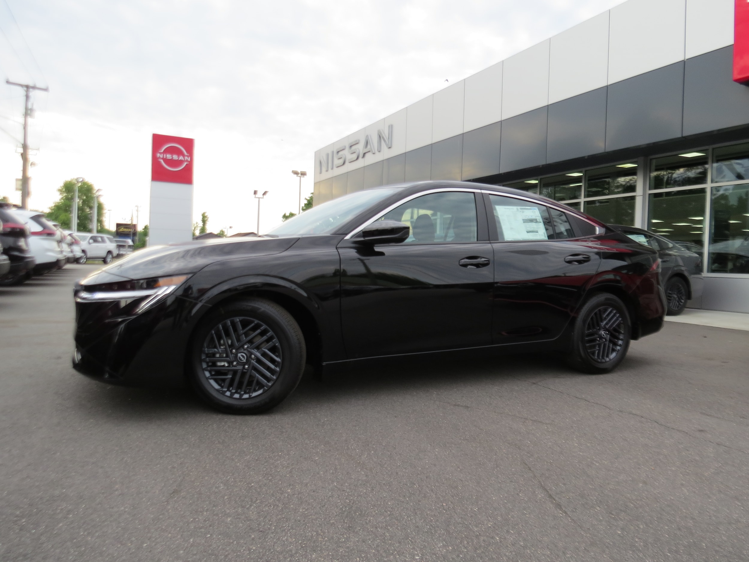 2026 Nissan Sentra SV Super Black at Burns Honda