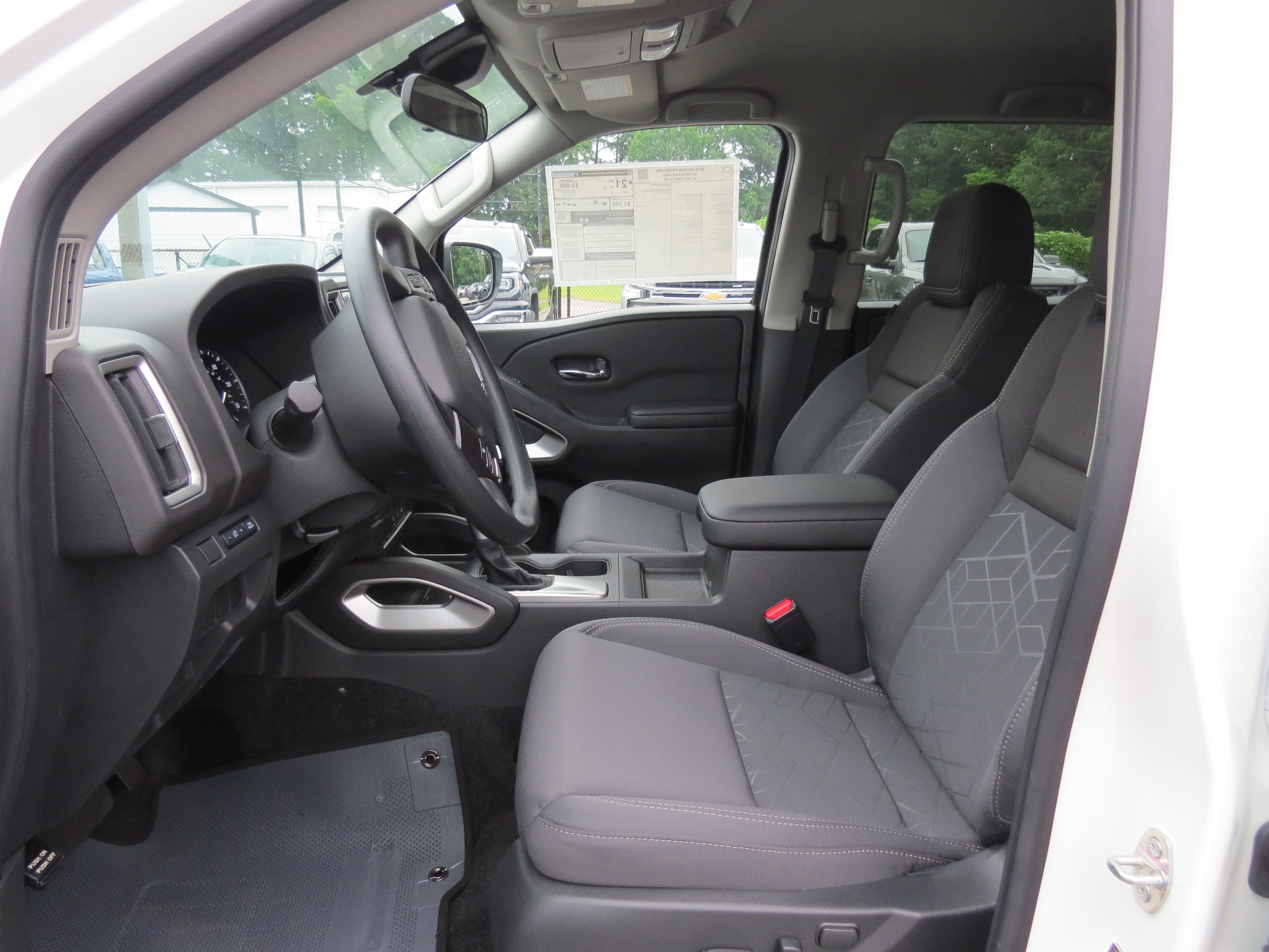 2025 Nissan Frontier SV Glacier White at Griffin Nissan