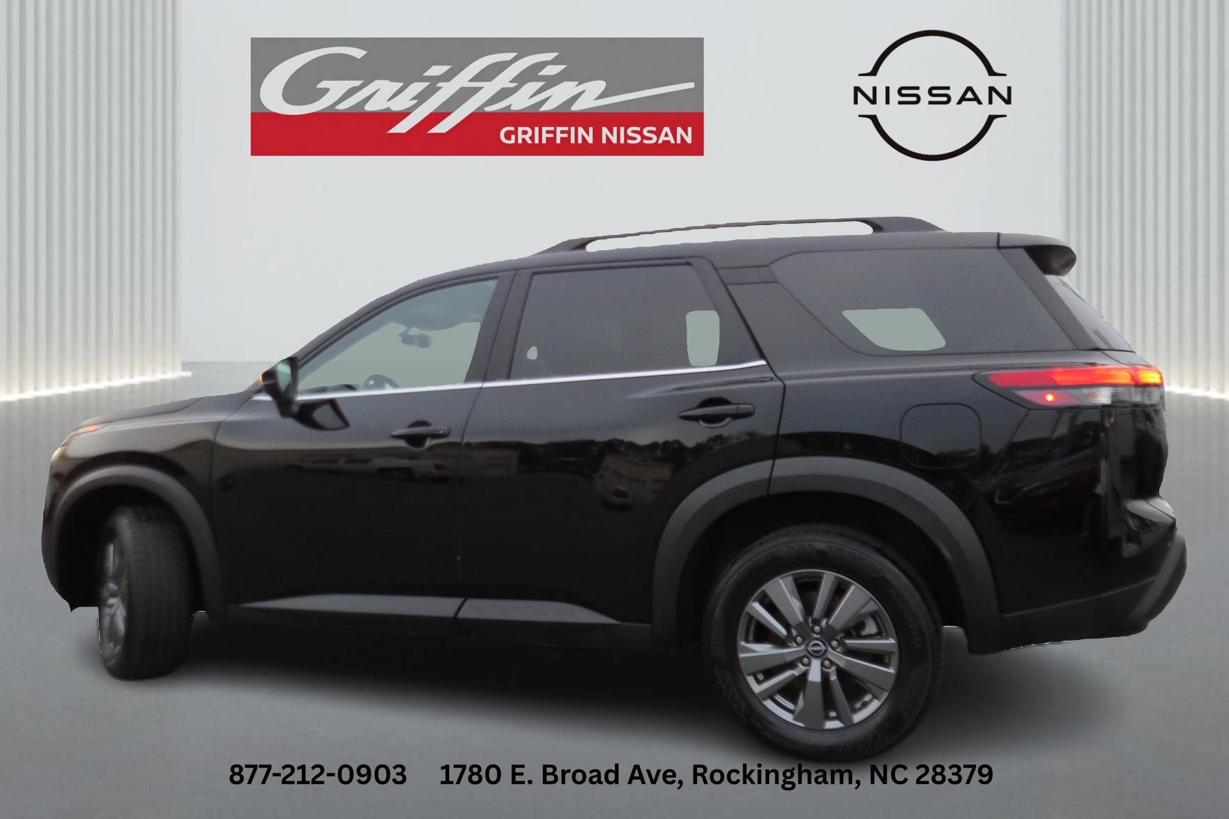 2025 Nissan Pathfinder SV Super Black at Griffin Nissan