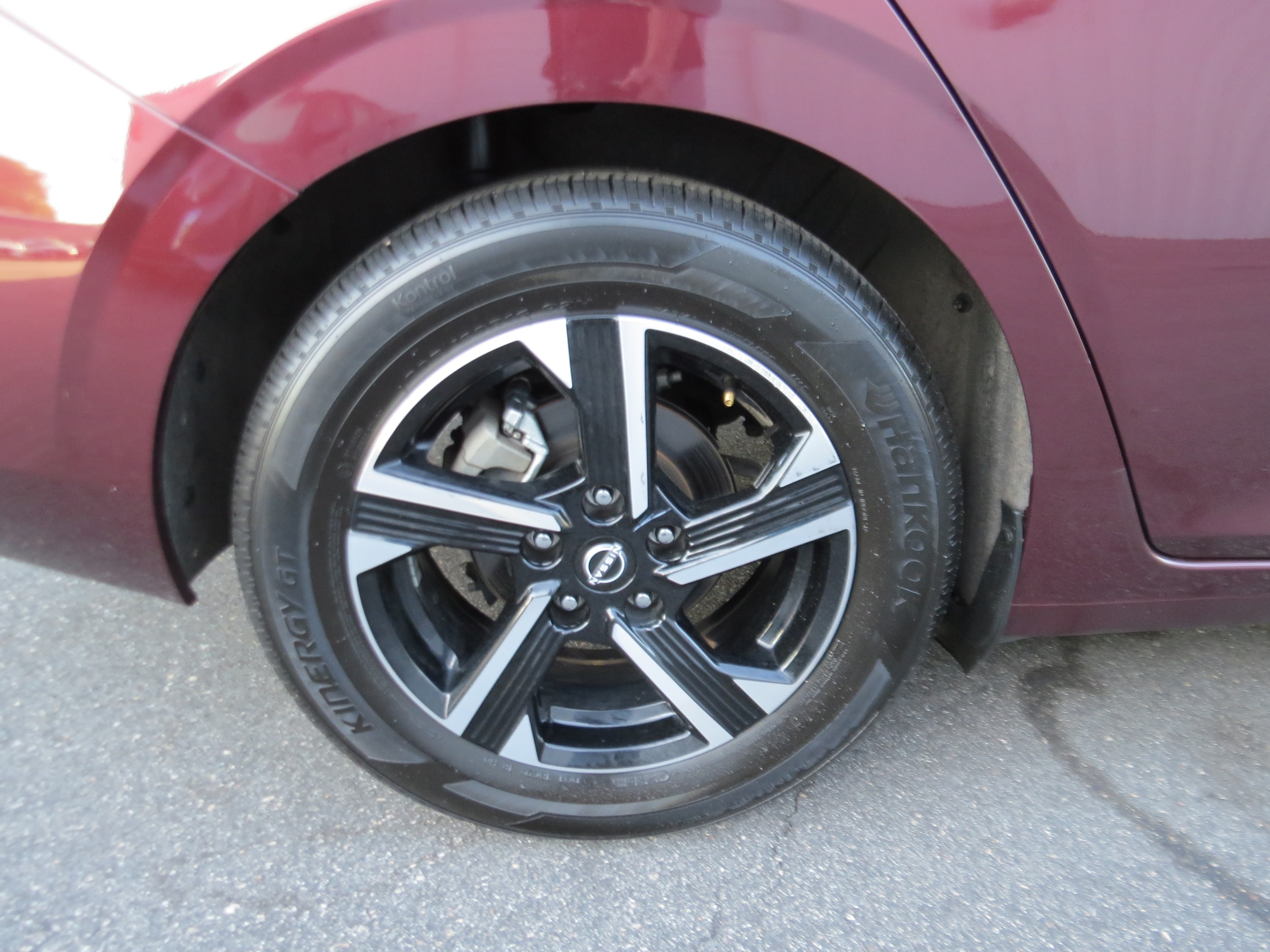 2025 Nissan Sentra SV Rosewood Metallic at Griffin CDJR
