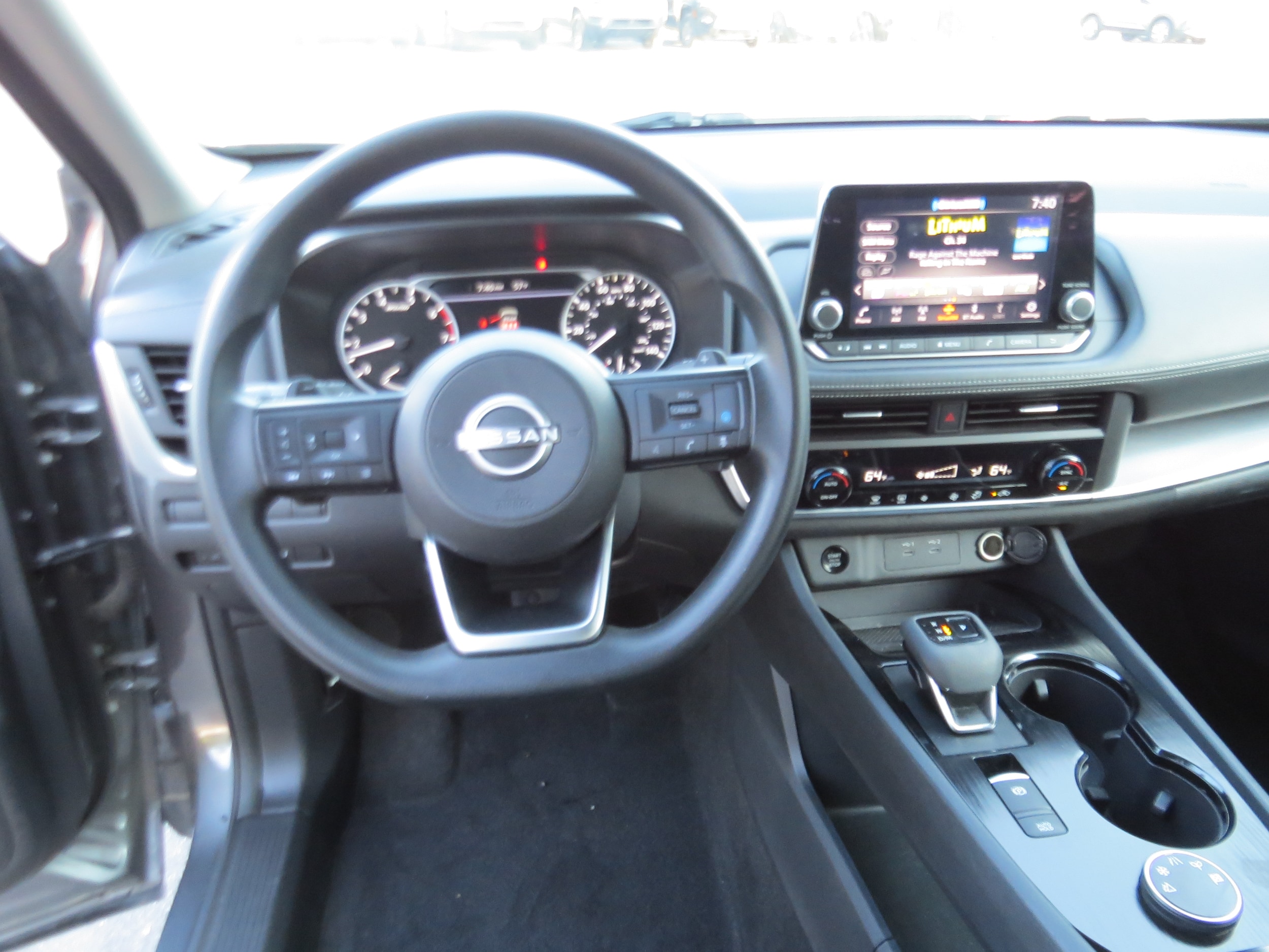 2024 Nissan Rogue SV Gun Metallic at Griffin Nissan