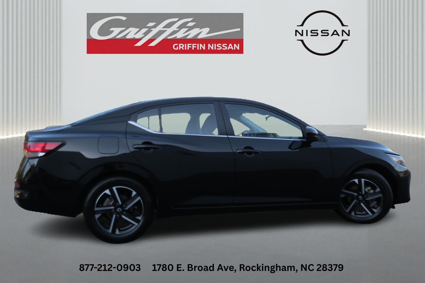 2025 Nissan Sentra SV Super Black at Griffin CDJR