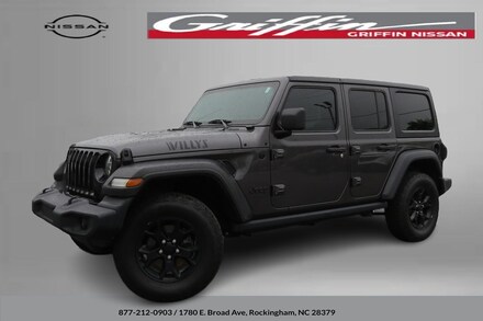 2020 Jeep Wrangler Unlimited Willys Convertible