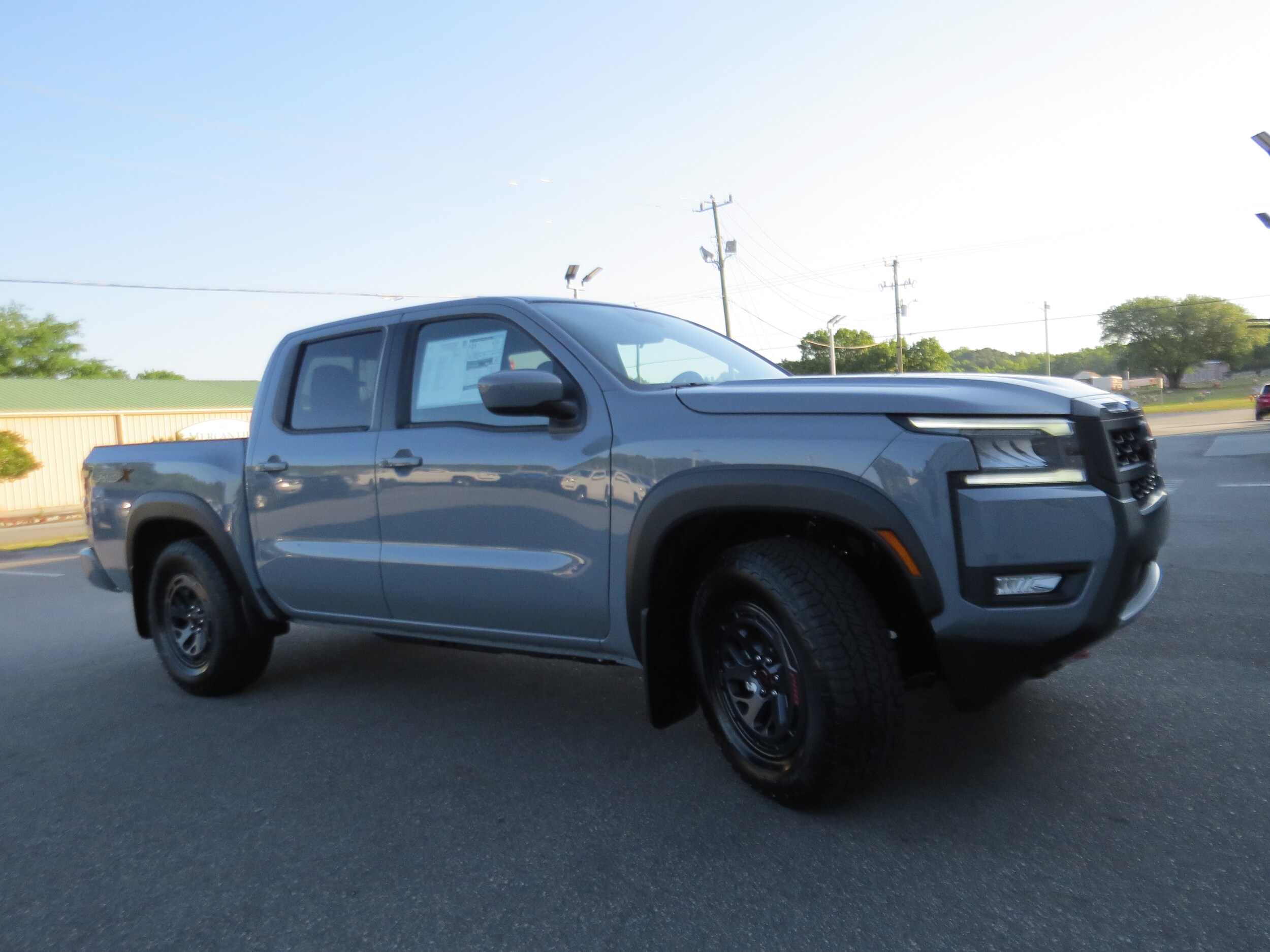 2026 Nissan Frontier PRO-X Boulder Gray Pearl at Griffin Nissan