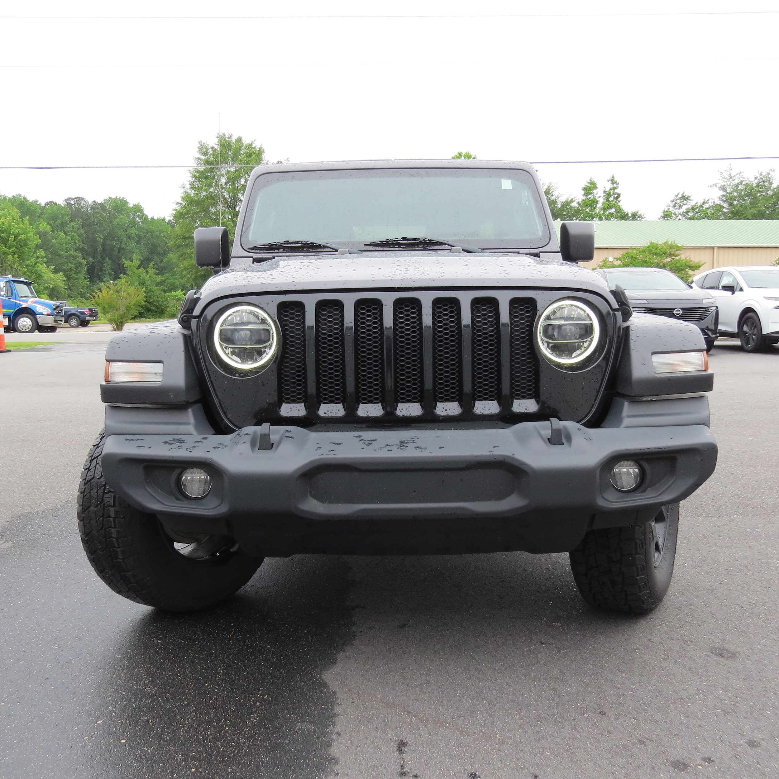 2020 Jeep Wrangler Unlimited Willys Granite Crystal Metallic Clearcoat at Stokes Toyota Hilton Head
