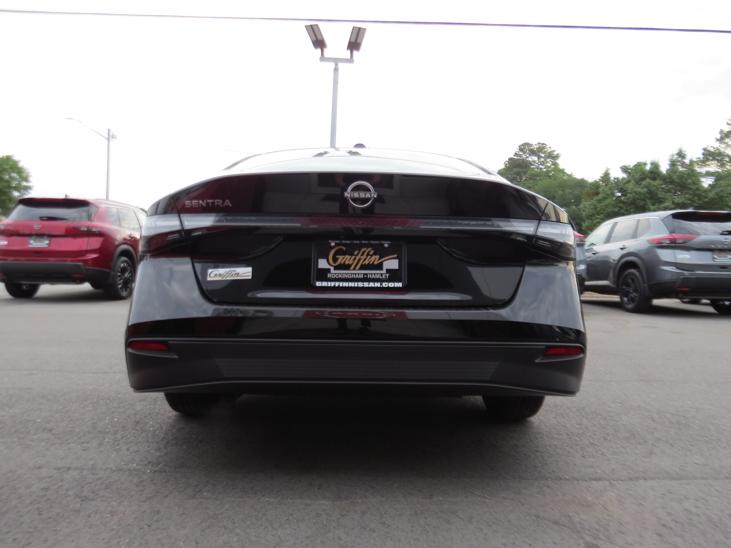 2026 Nissan Sentra SV Super Black at Burns Honda