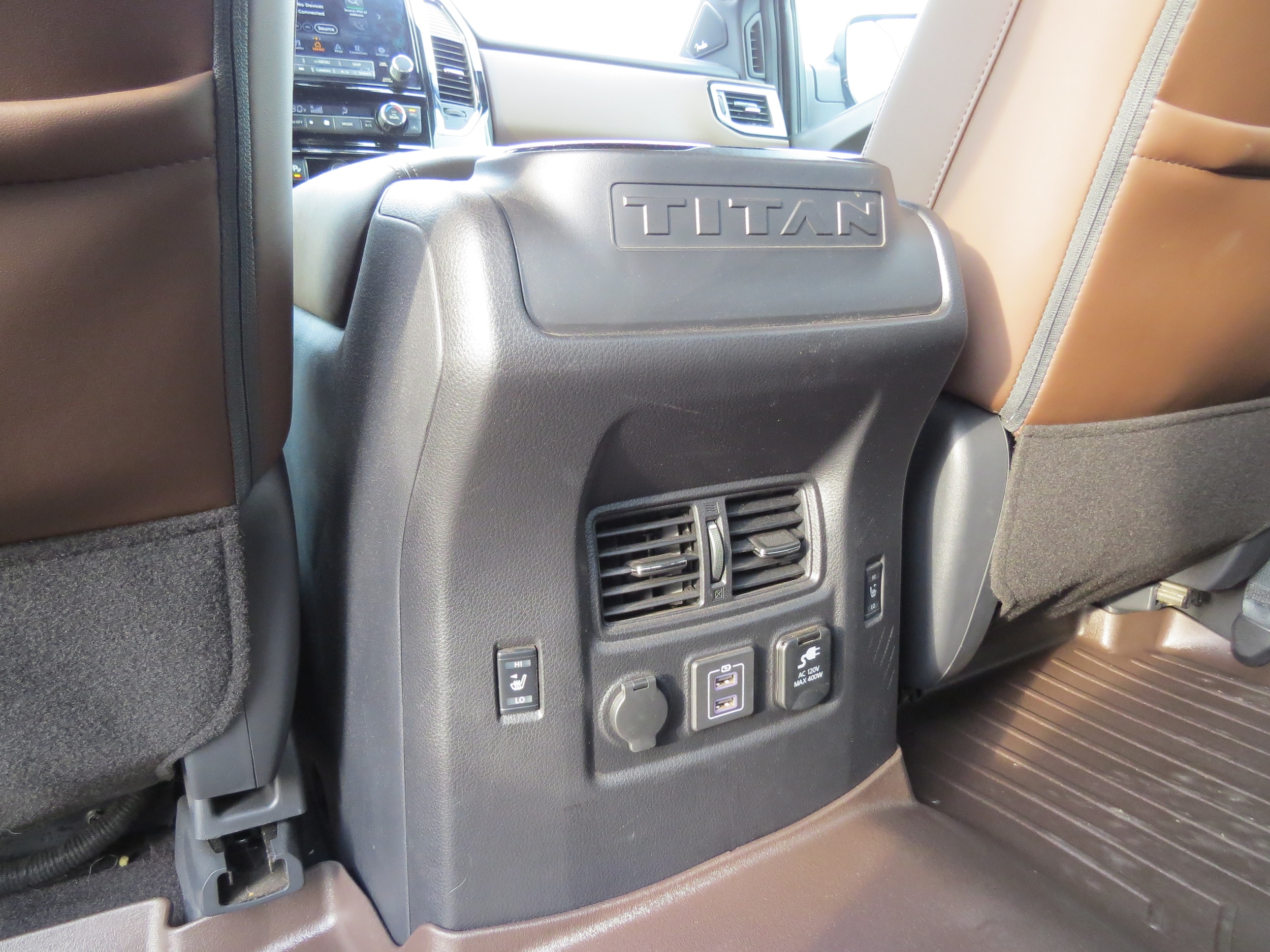 2022 Nissan Titan Platinum Reserve Pearl White at Griffin Nissan