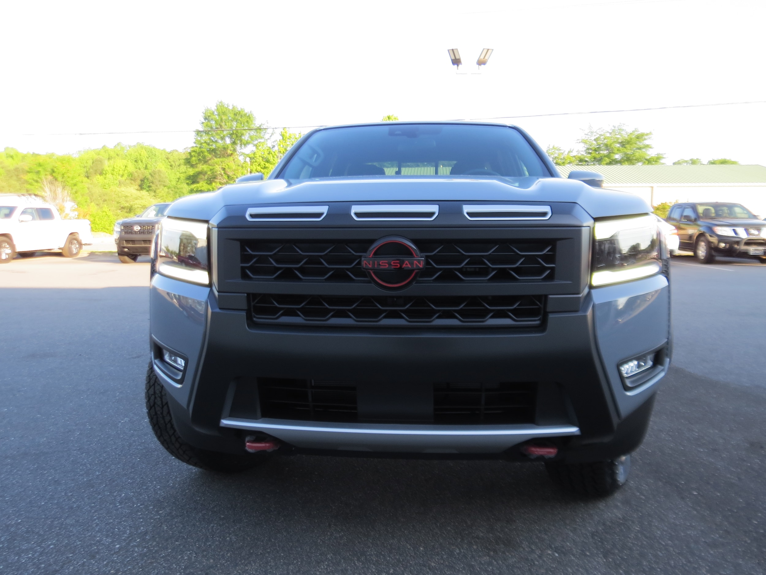 2026 Nissan Frontier PRO-X Boulder Gray Pearl at Griffin Nissan