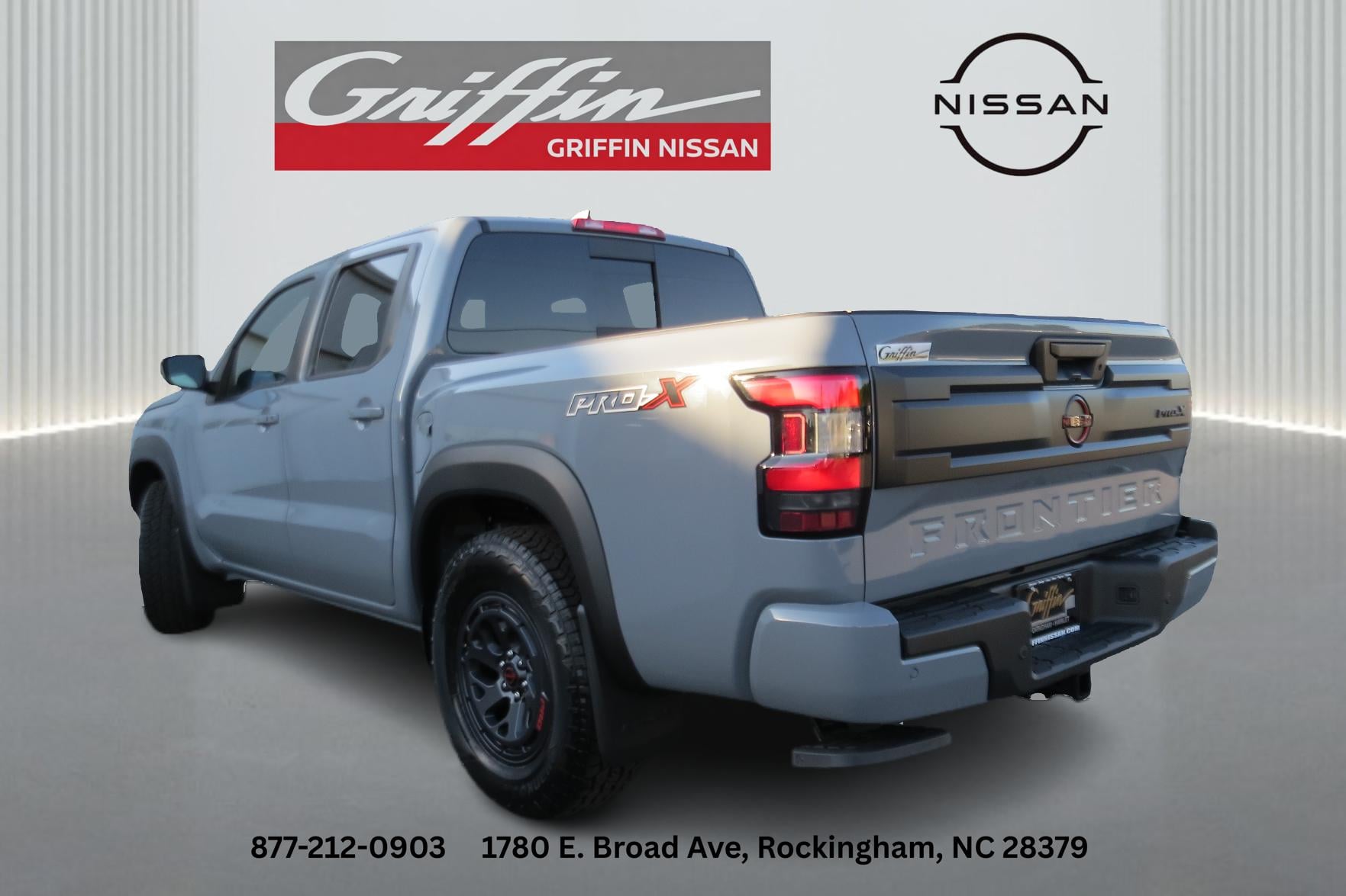 2026 Nissan Frontier PRO-X Boulder Gray Pearl at Griffin Nissan