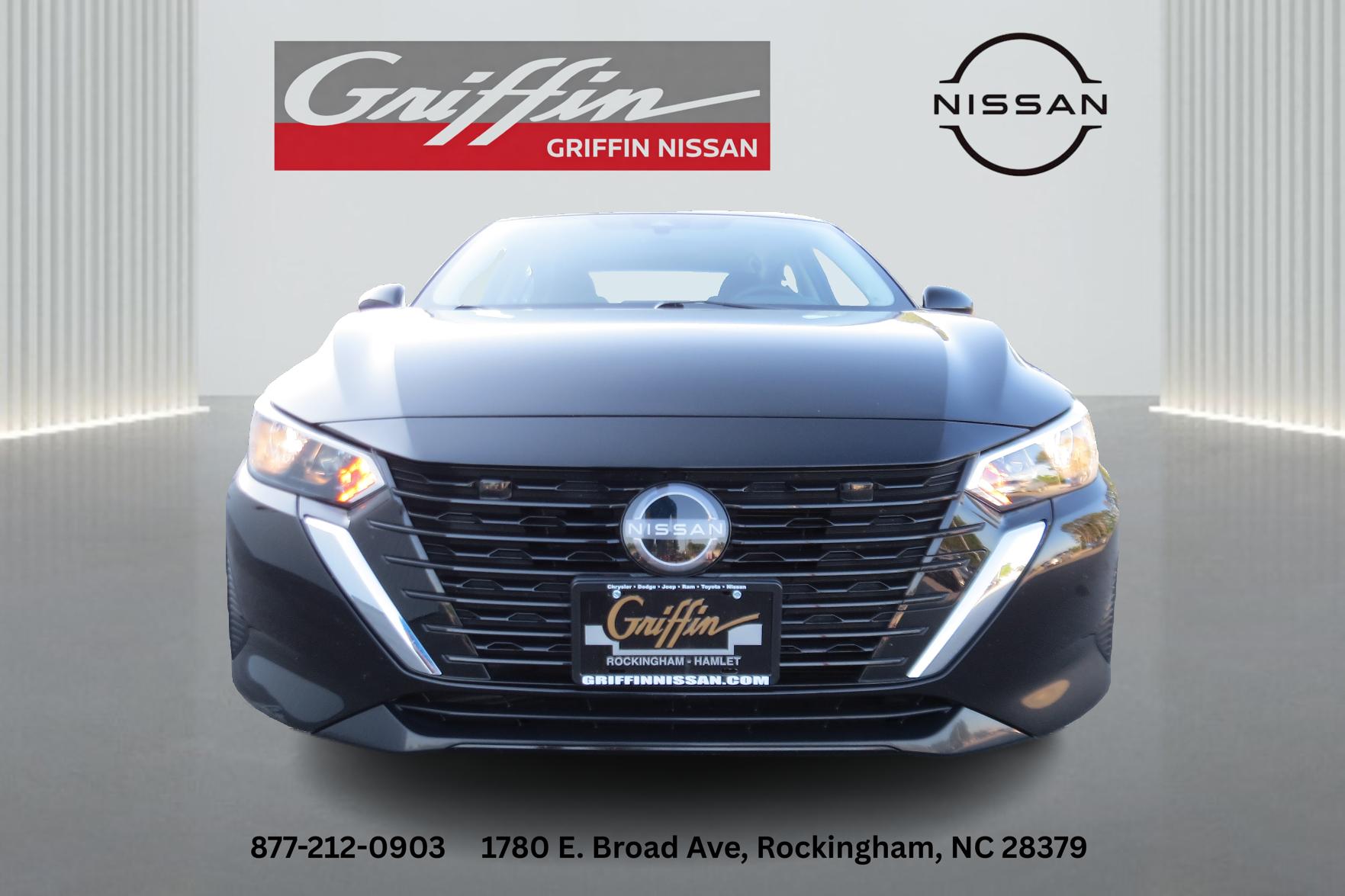 2025 Nissan Sentra SV Super Black at Griffin CDJR